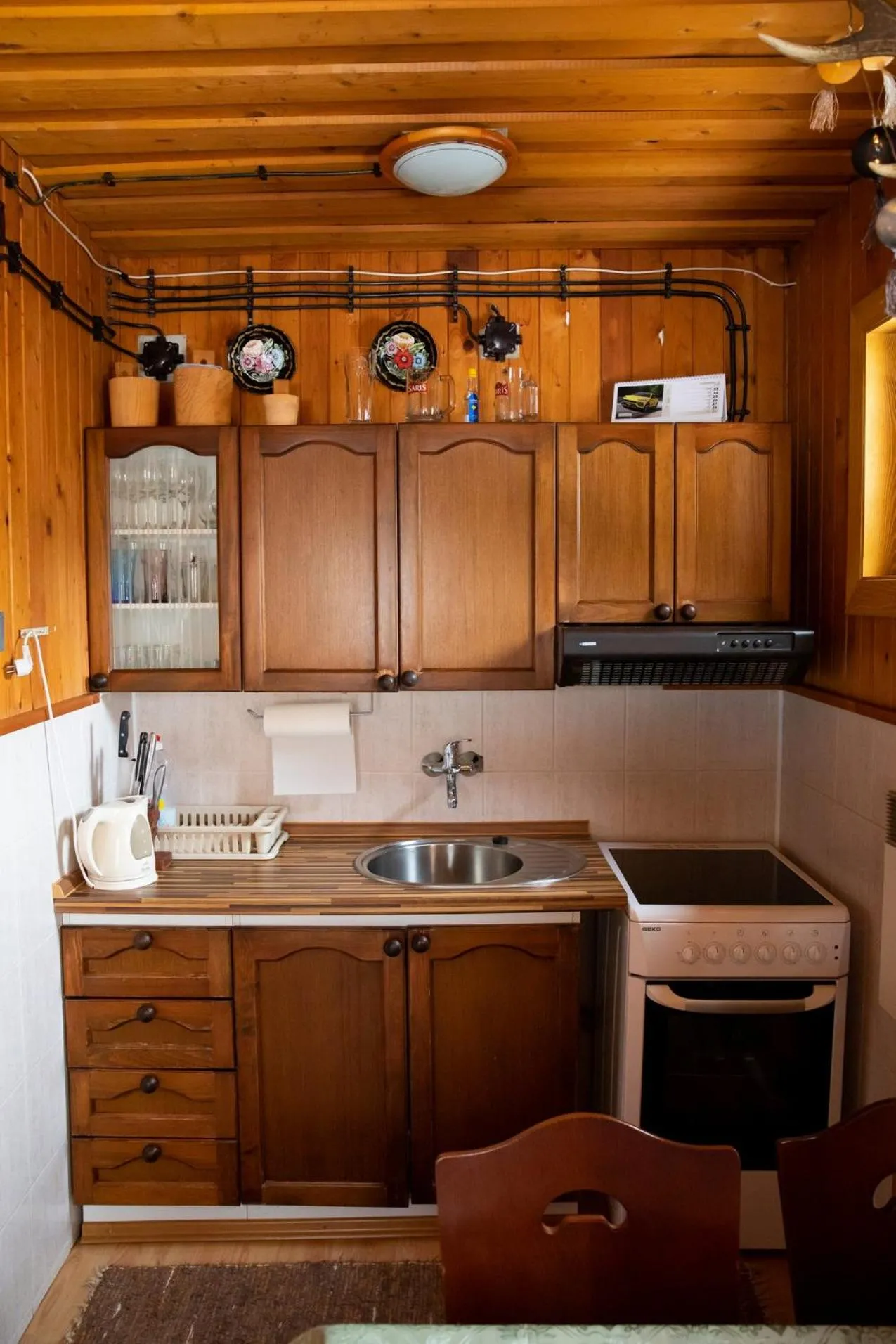 Communal kitchen in Chata Pohoda pri Jánošíku