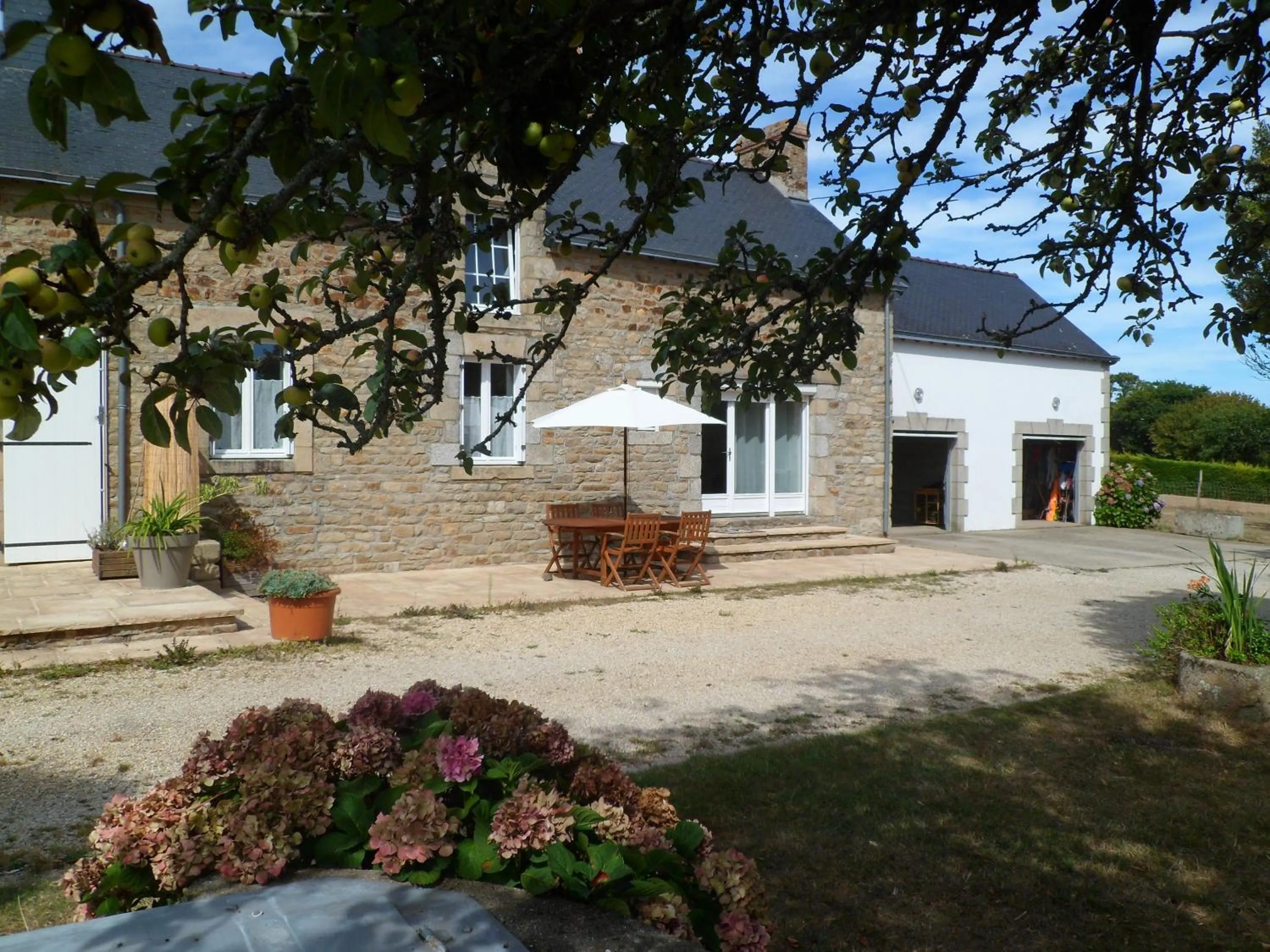 Facade/entrance in Farmhouse in an amazing private park