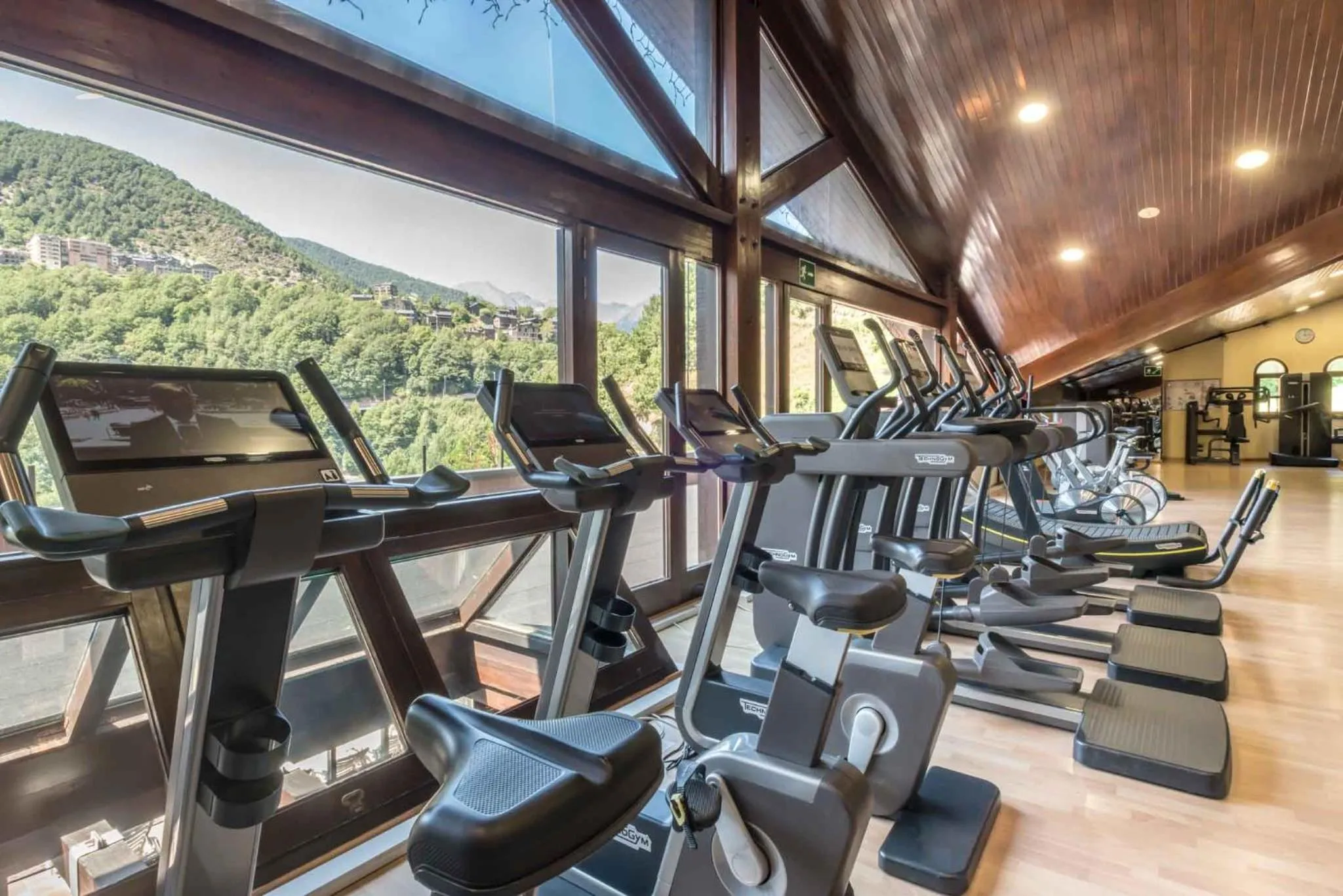 Fitness centre/facilities in Hotel AnyosPark Mountain & Wellness Resort