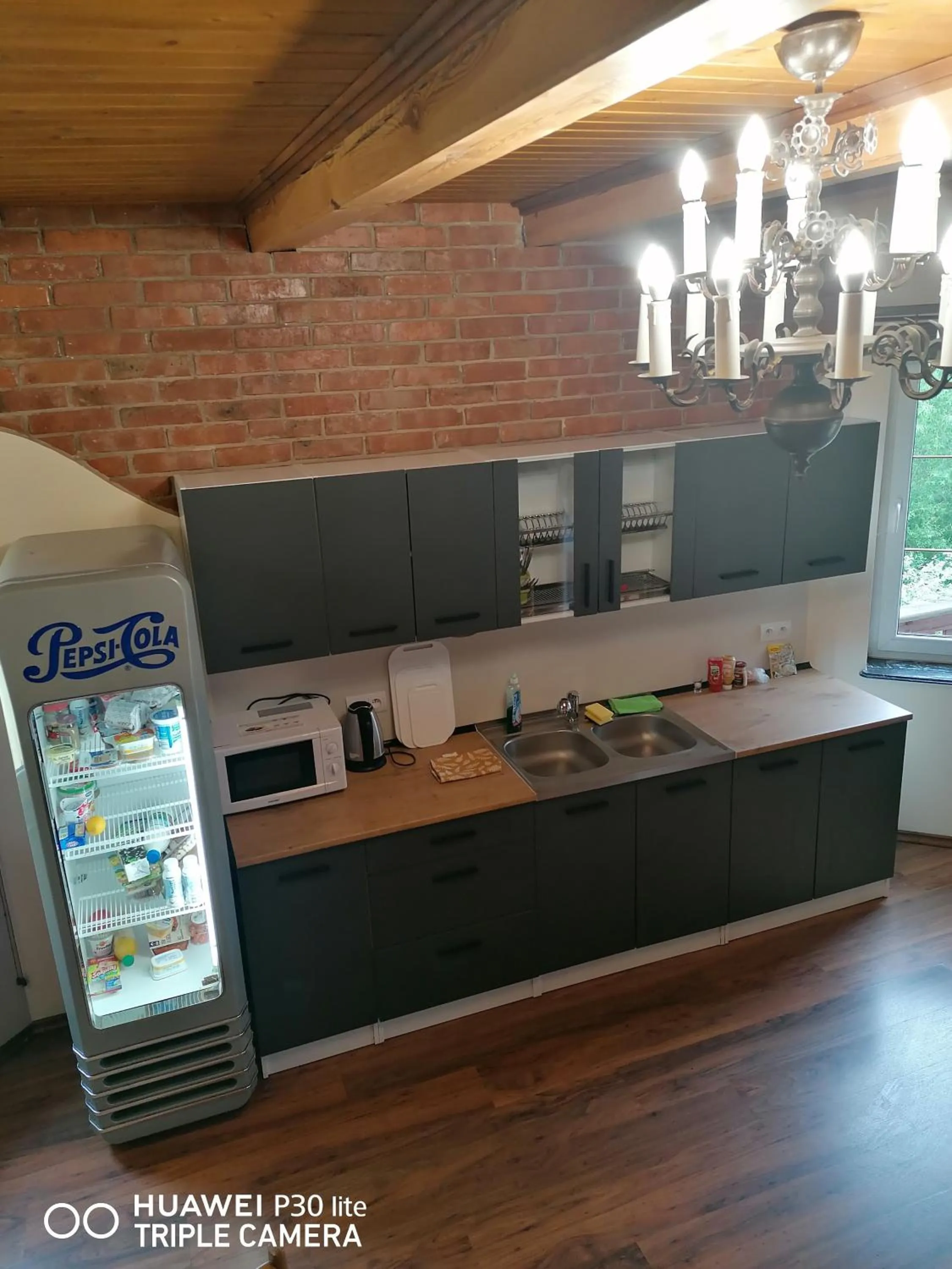 Communal kitchen in Zajazd Fakir