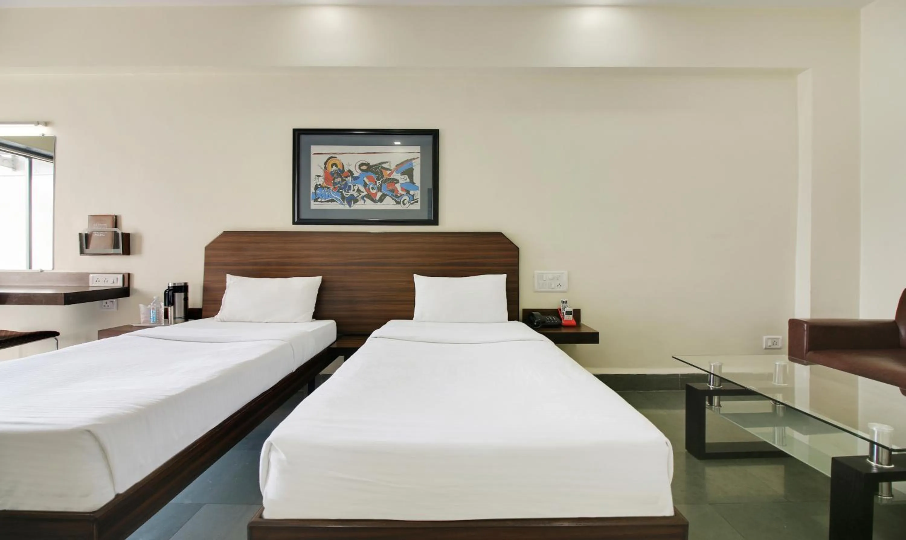 Bed in Hotel Hospice