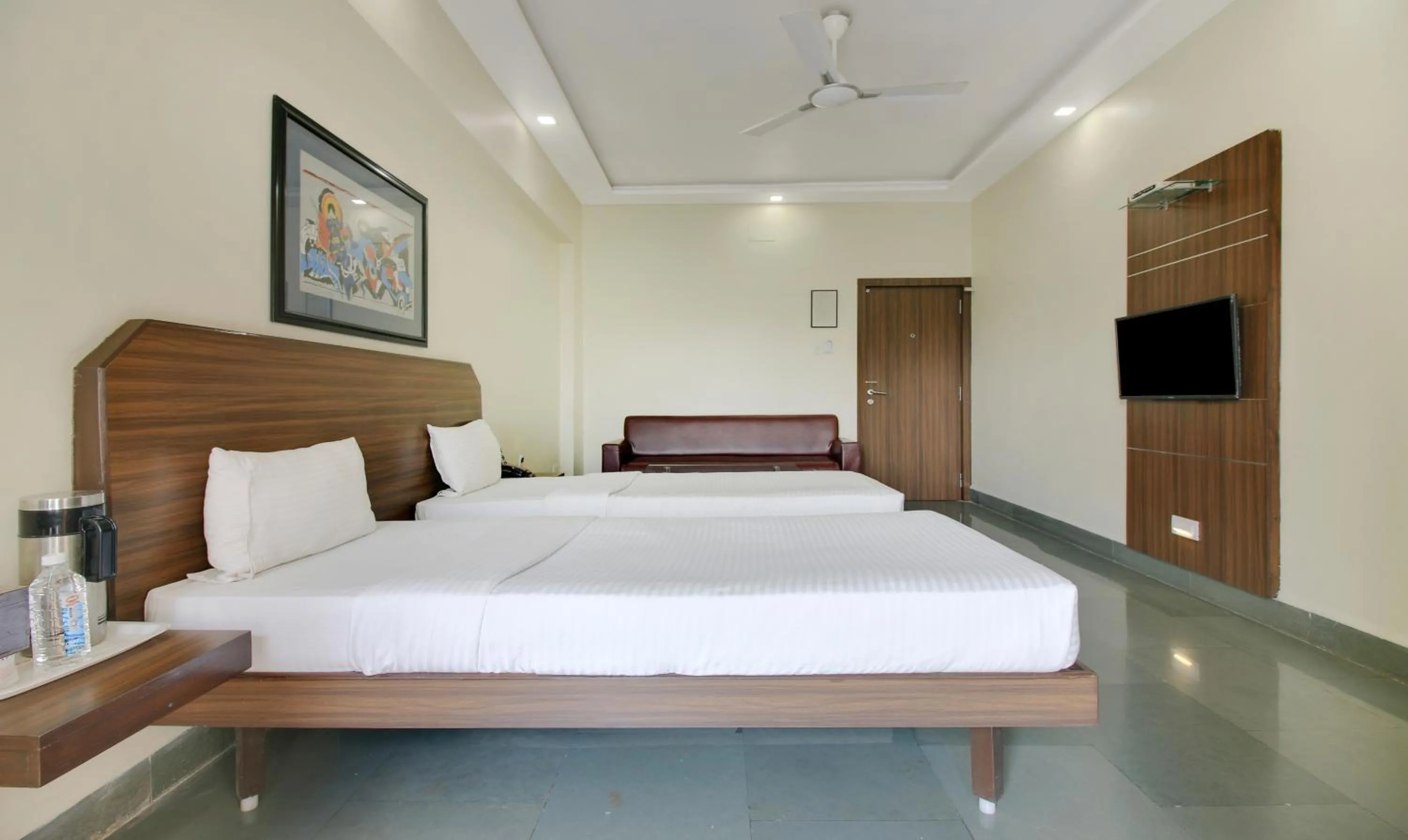 Bed in Hotel Hospice