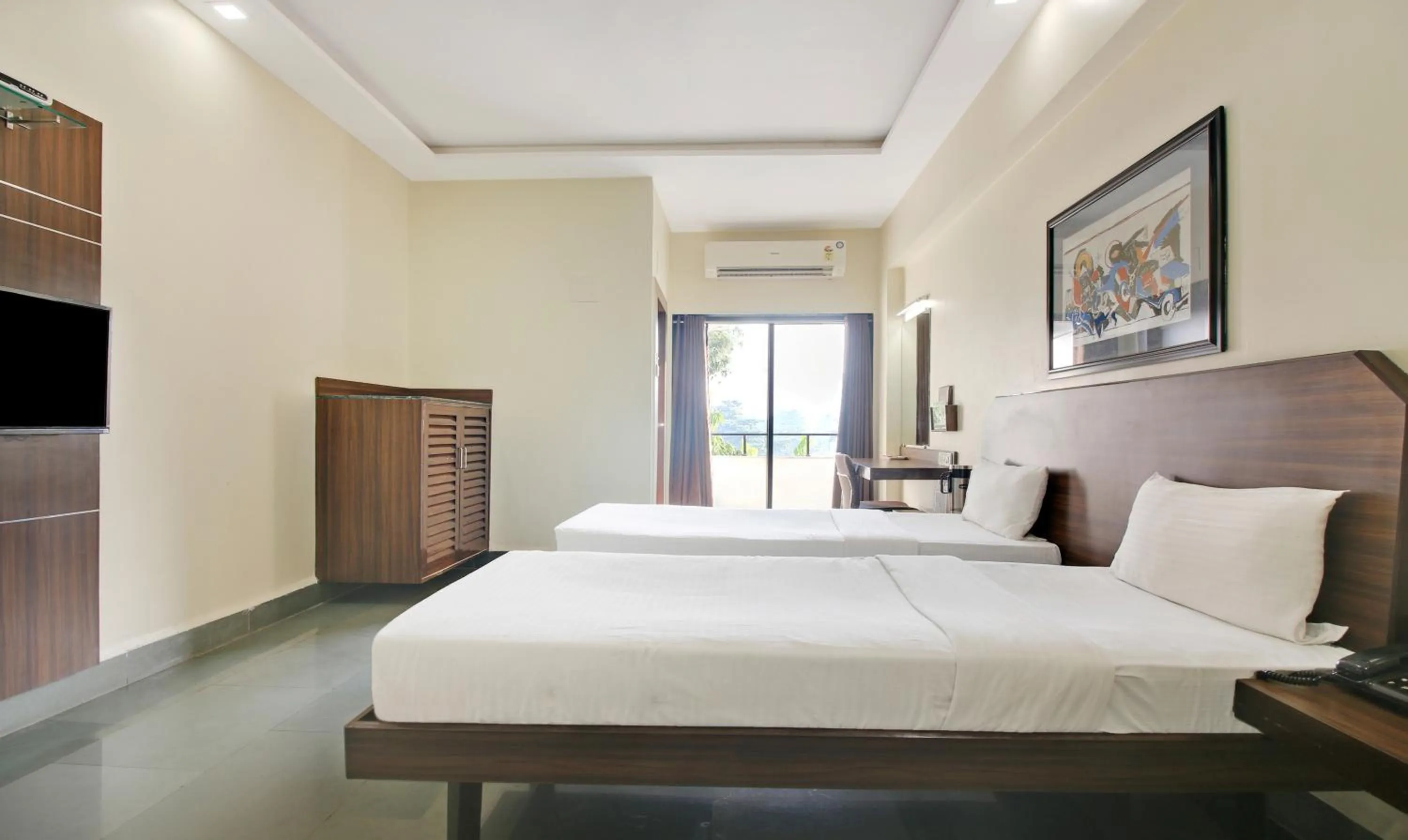 Bed in Hotel Hospice