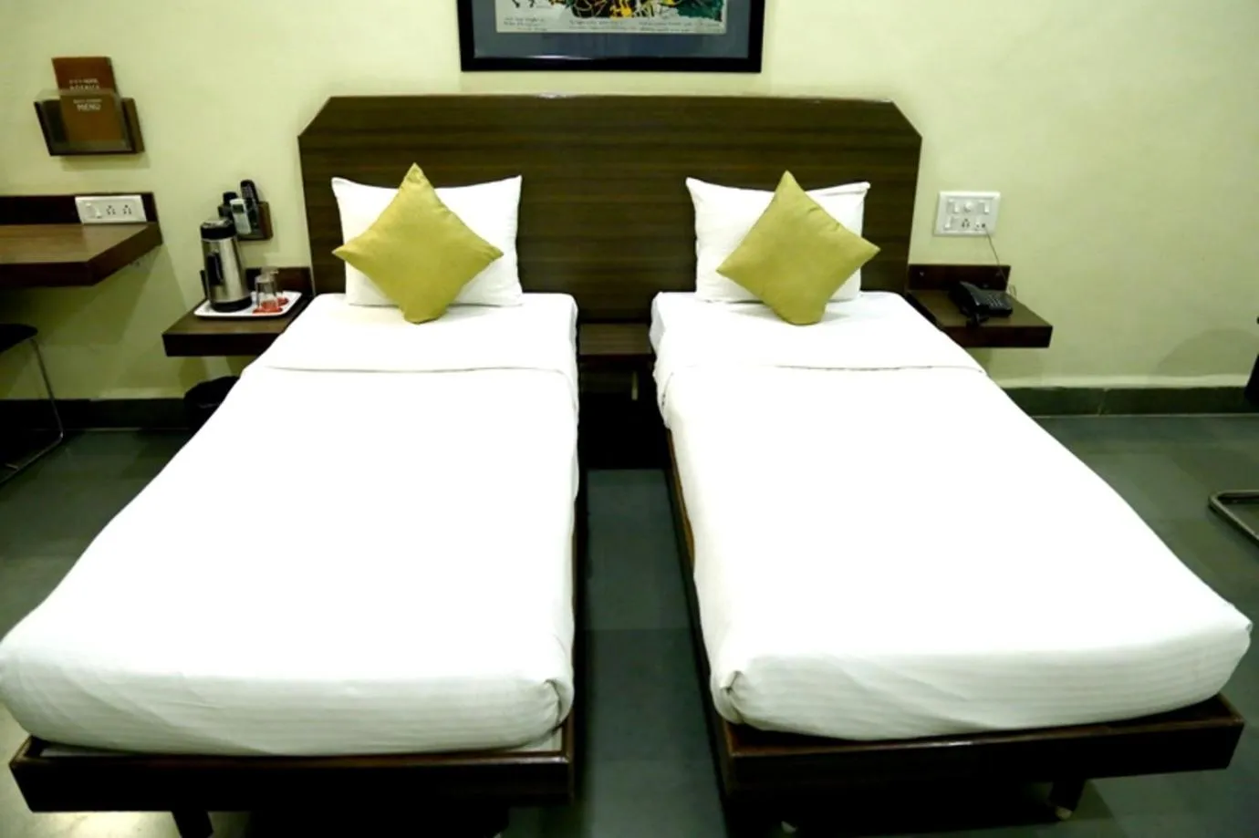 Bed in Hotel Hospice