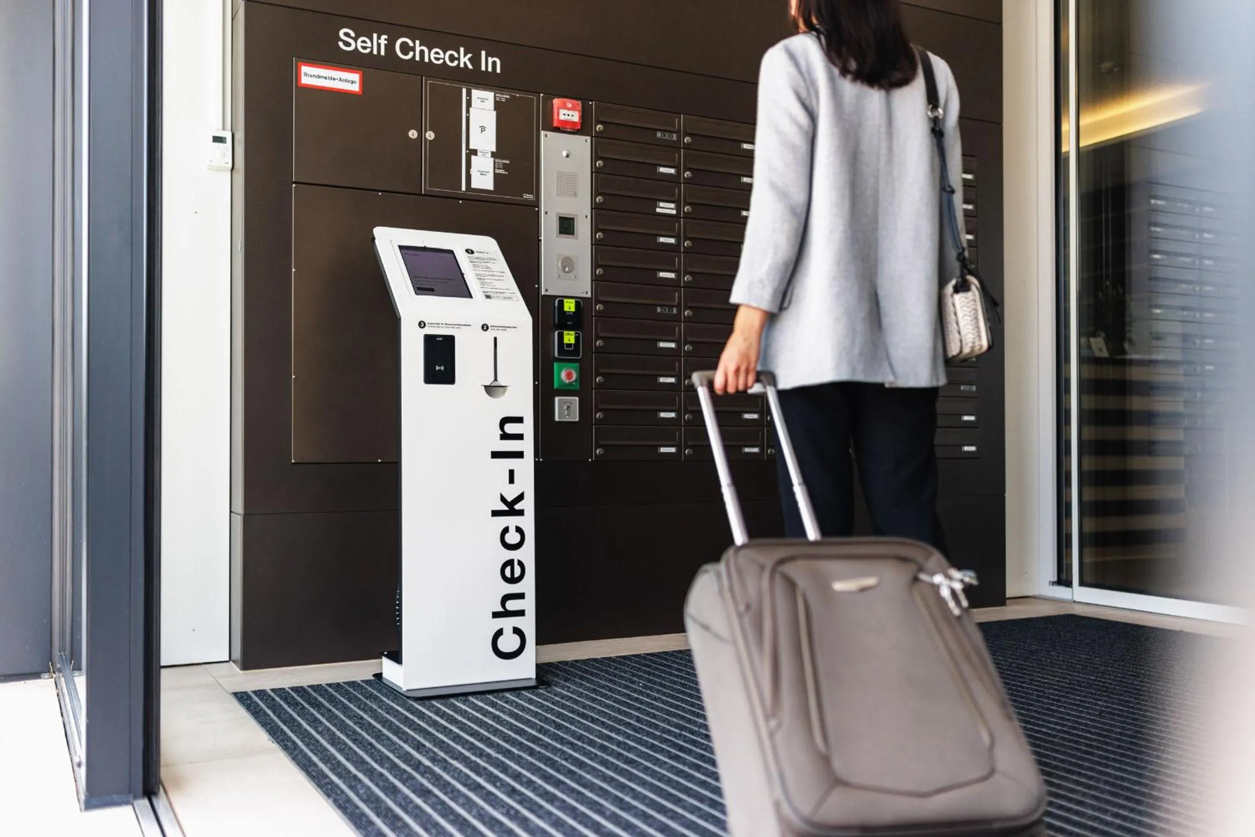 Lobby or reception in Hotel kommod