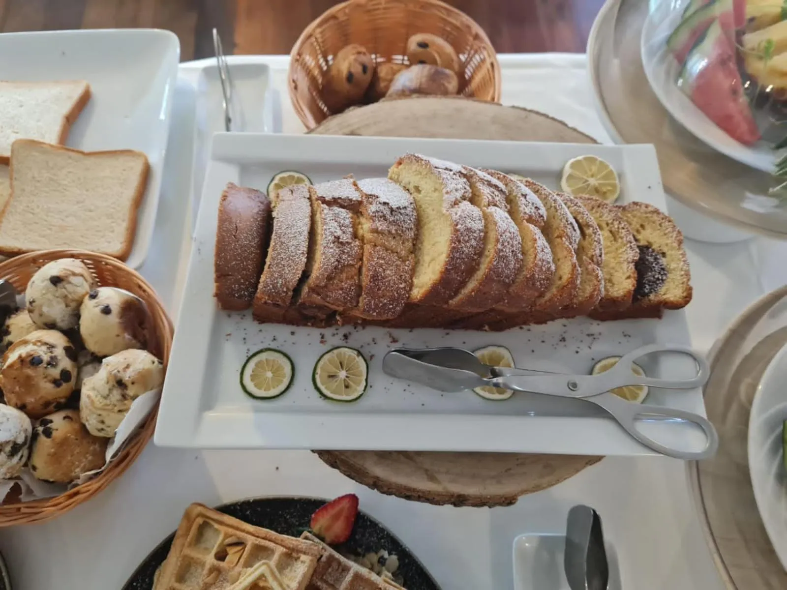 Buffet breakfast in Villa Angélique - Hôtel classé Monument Historique