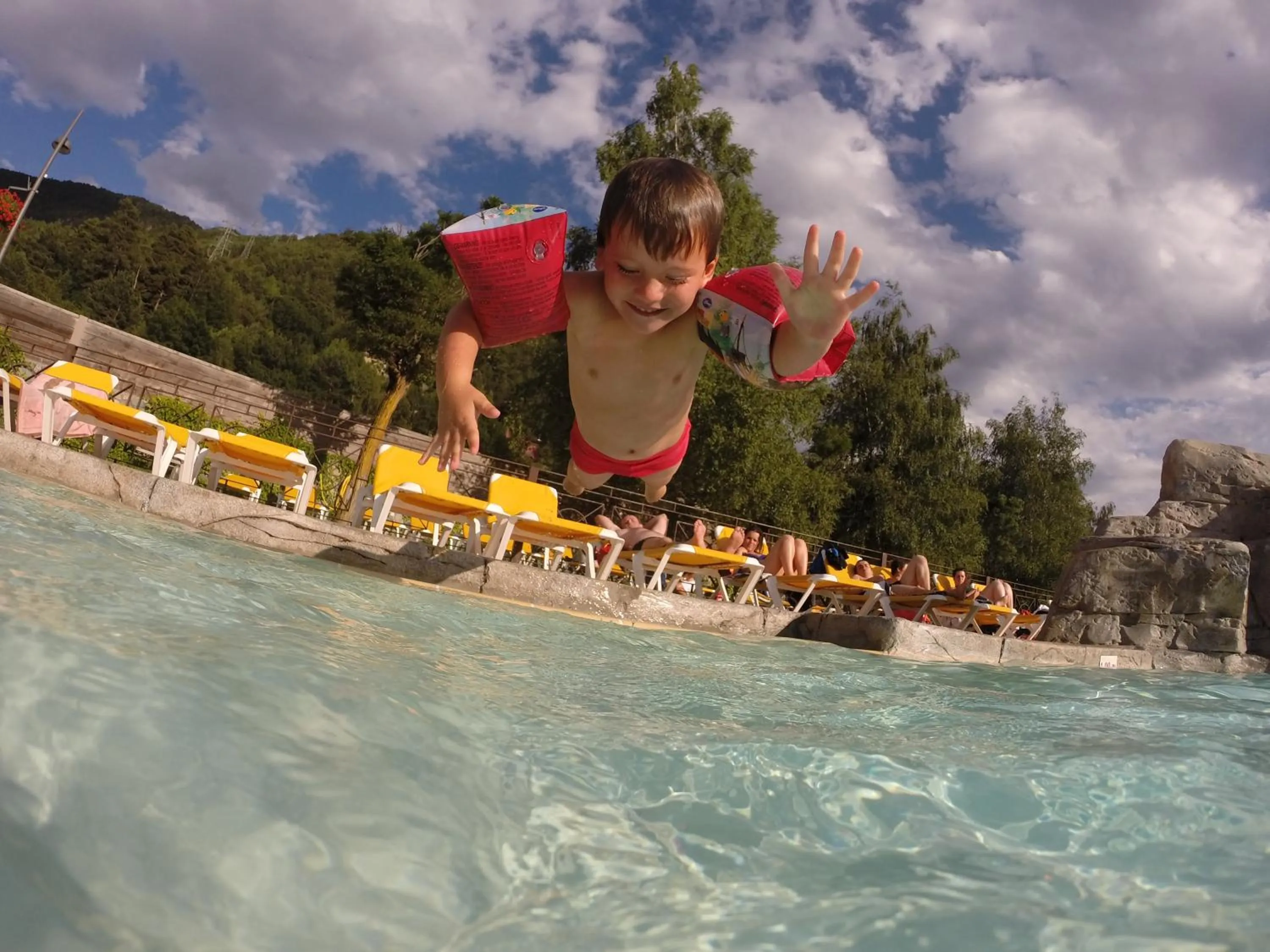 Swimming pool in Apartaments Giberga