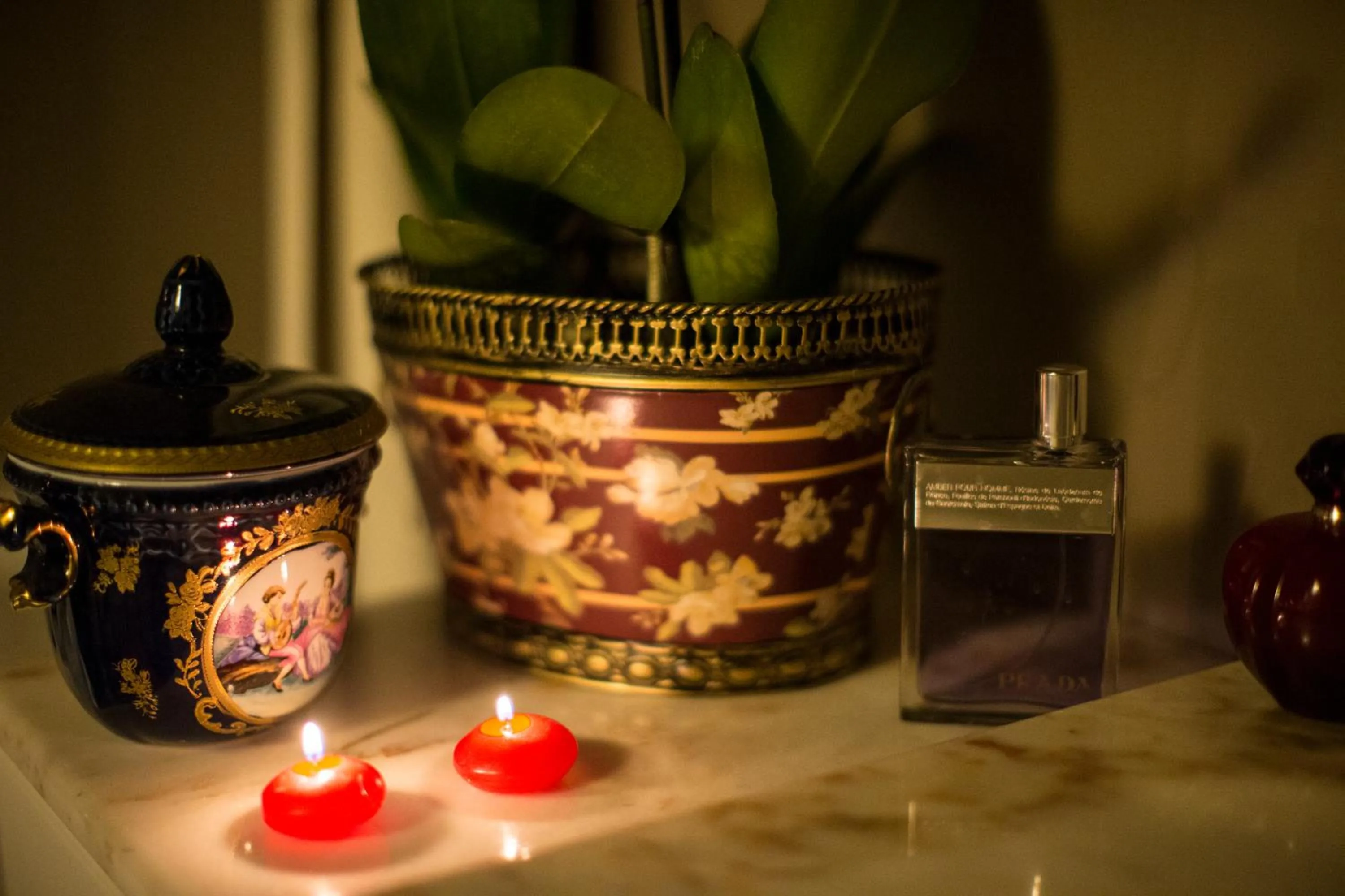 Decorative detail in B&B Charme Celestino V°