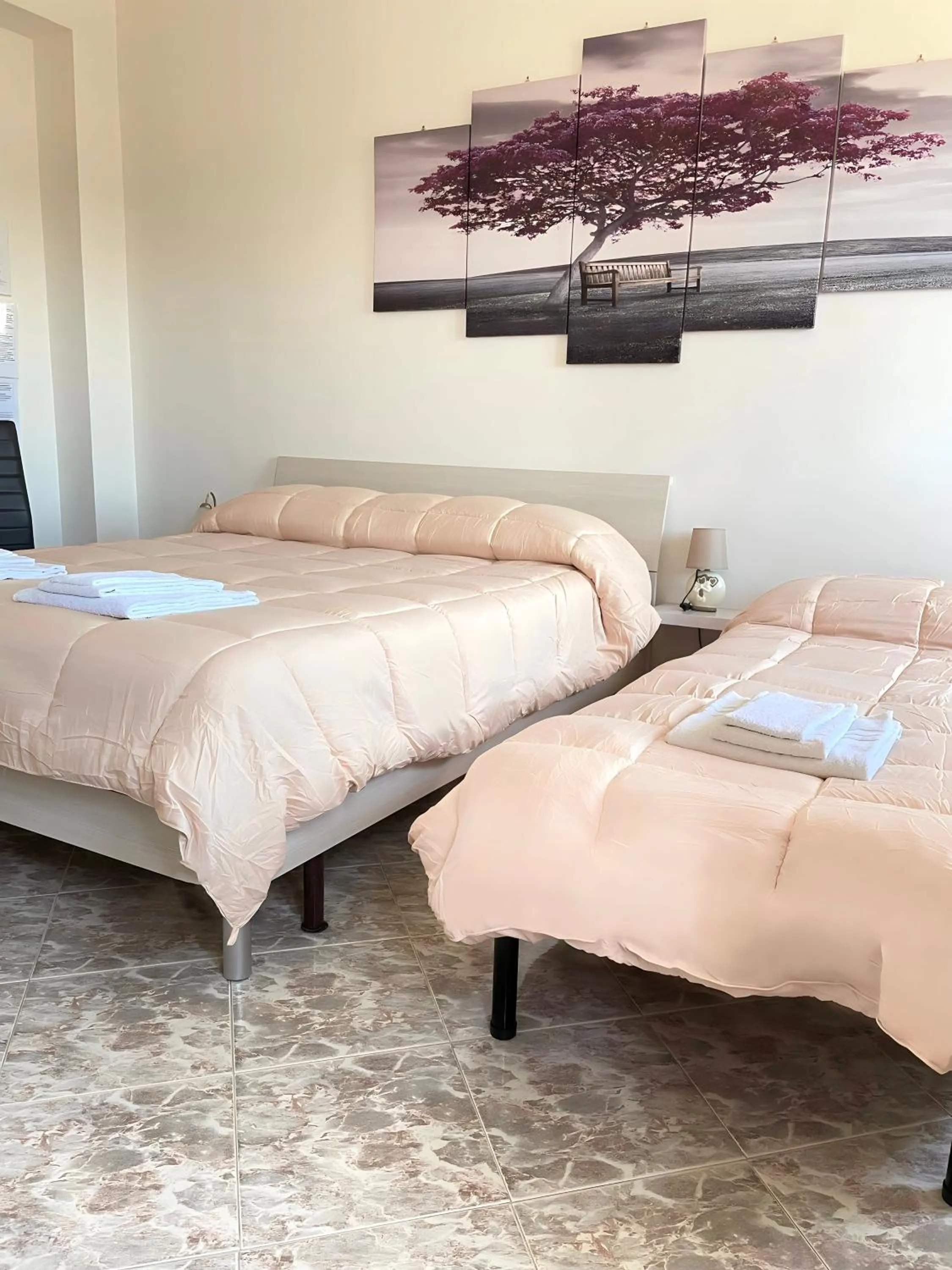 Bedroom, Bed in B&B Casa degli Ulivi