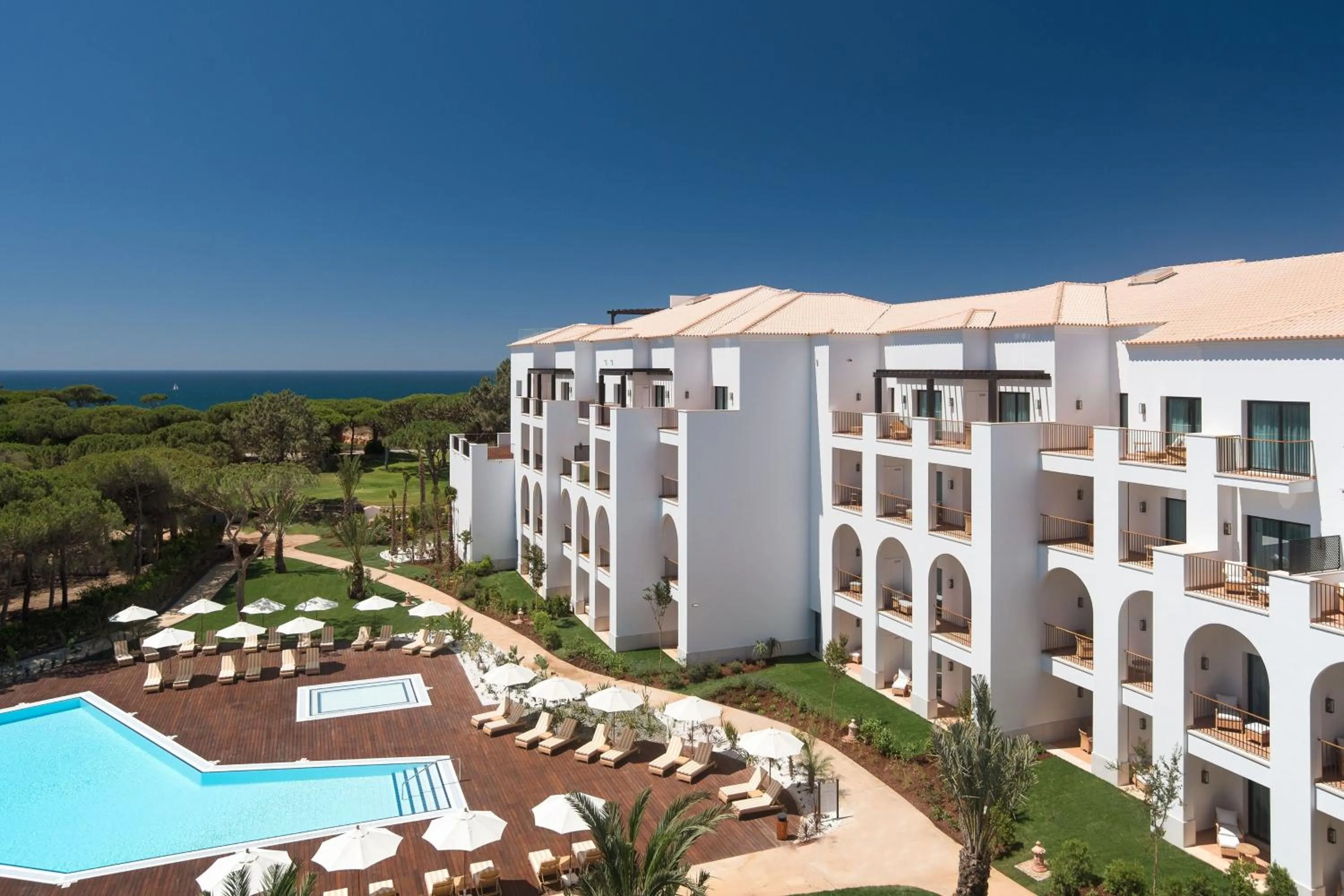 Property building in Pine Cliffs Ocean Suites, a Luxury Collection Resort & Spa, Algarve
