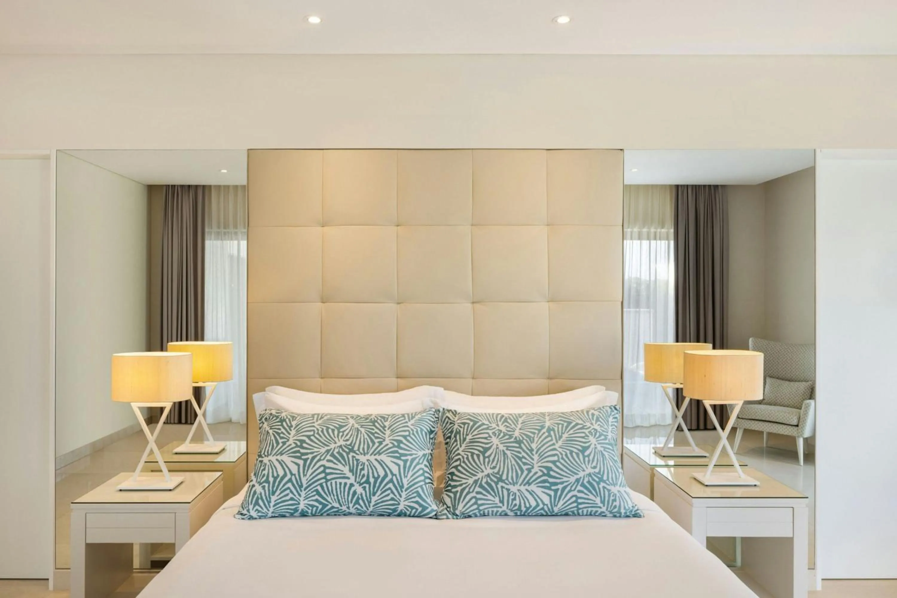 Bedroom, Bed in Pine Cliffs Ocean Suites, a Luxury Collection Resort & Spa, Algarve