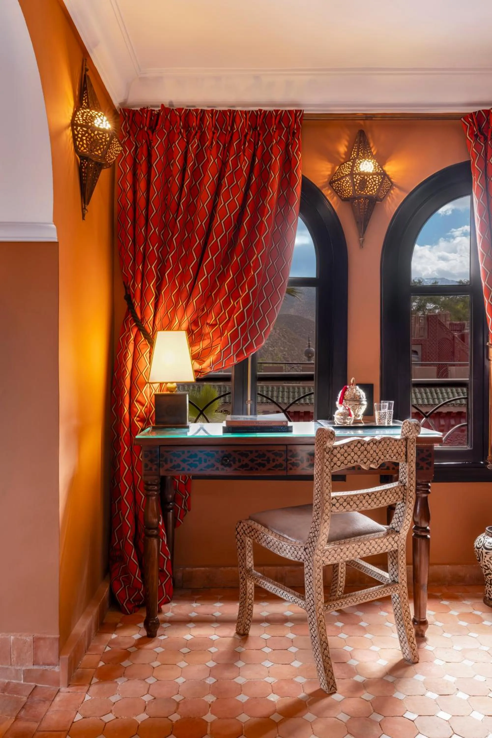 Mountain view in Kasbah Tamadot - Sir Richard Branson's Moroccan Retreat