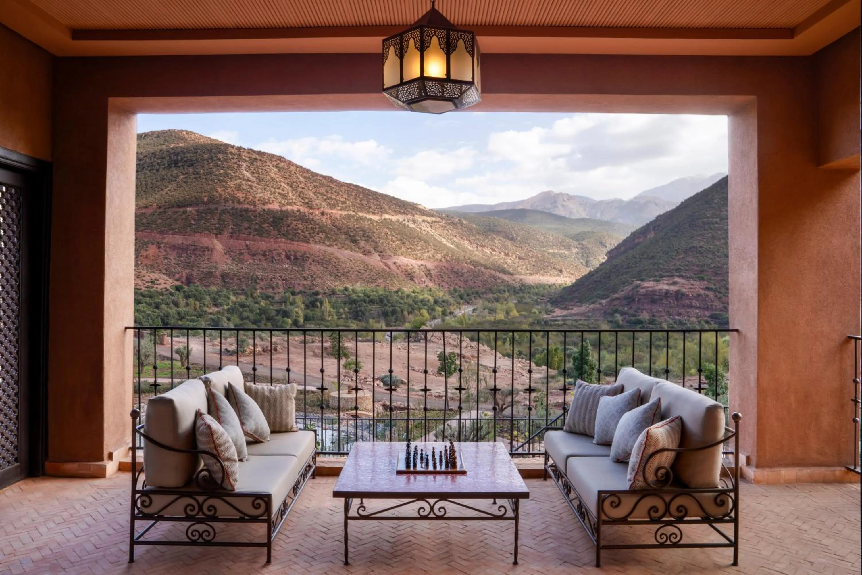 Natural landscape in Kasbah Tamadot - Sir Richard Branson's Moroccan Retreat