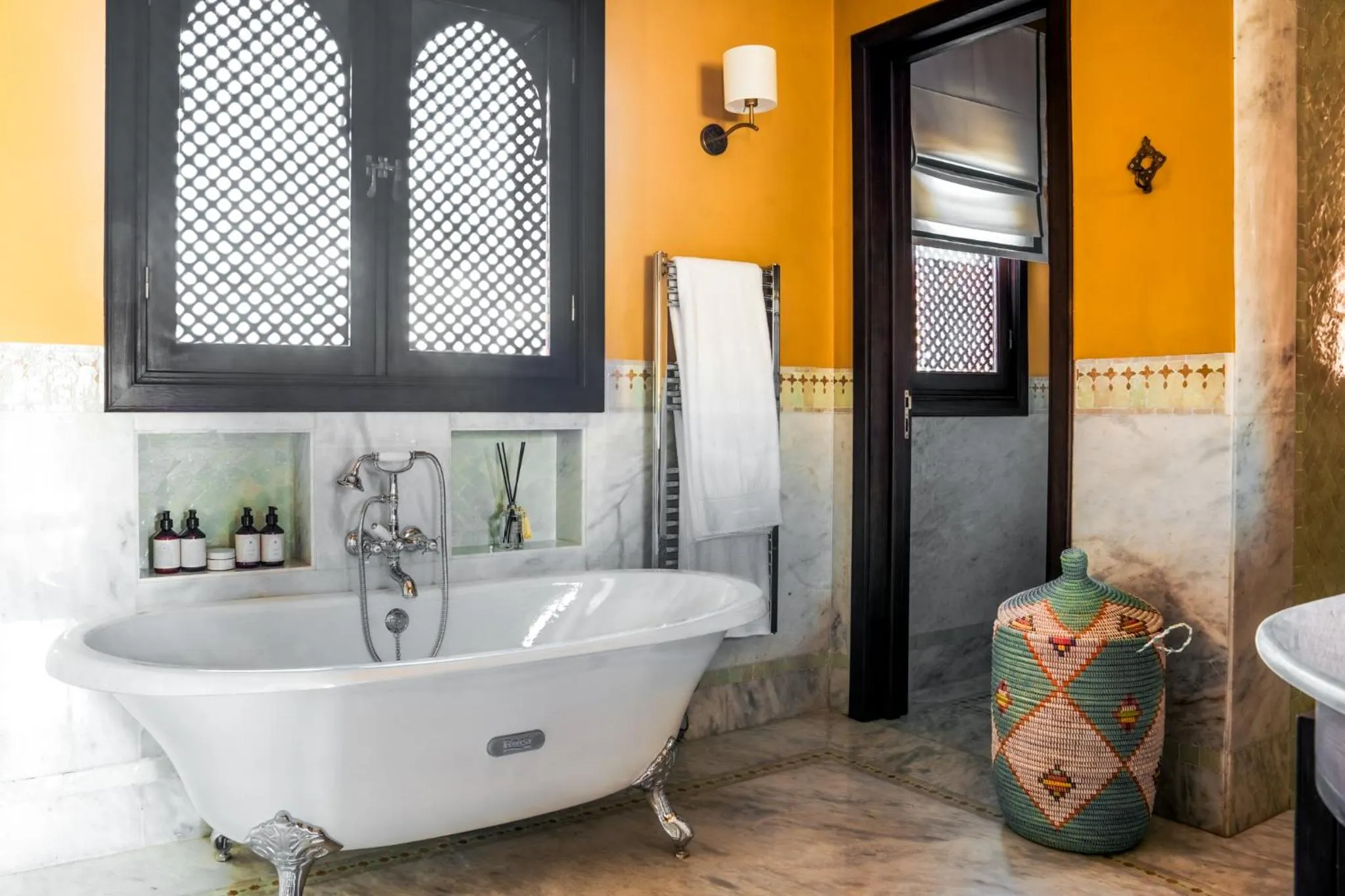 Shower in Kasbah Tamadot - Sir Richard Branson's Moroccan Retreat