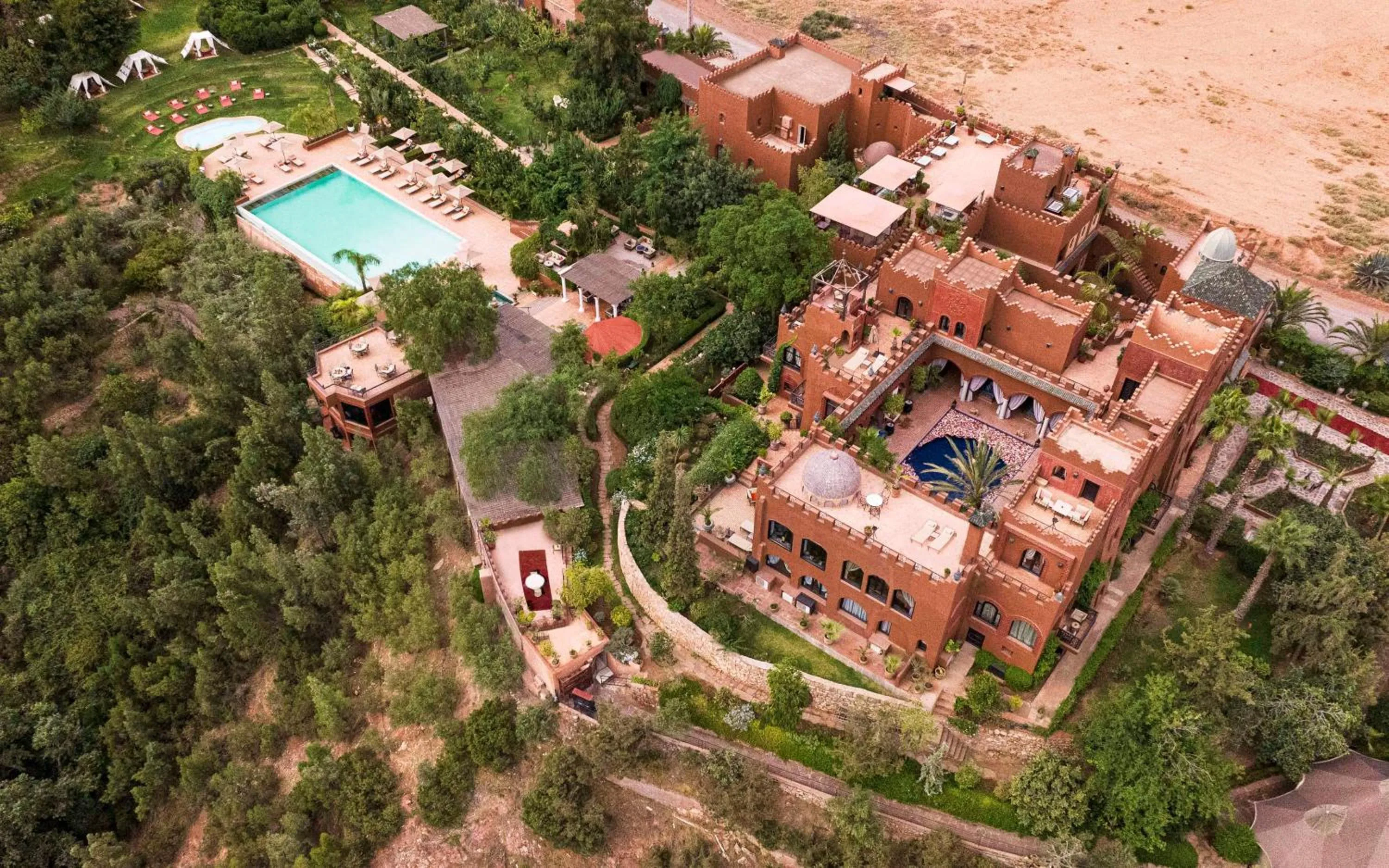 Property building in Kasbah Tamadot - Sir Richard Branson's Moroccan Retreat