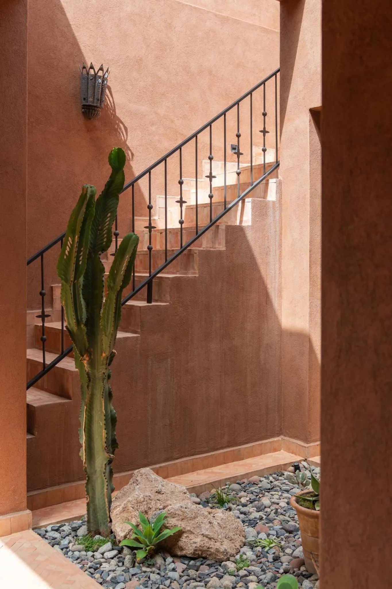 Facade/entrance in Kasbah Tamadot - Sir Richard Branson's Moroccan Retreat