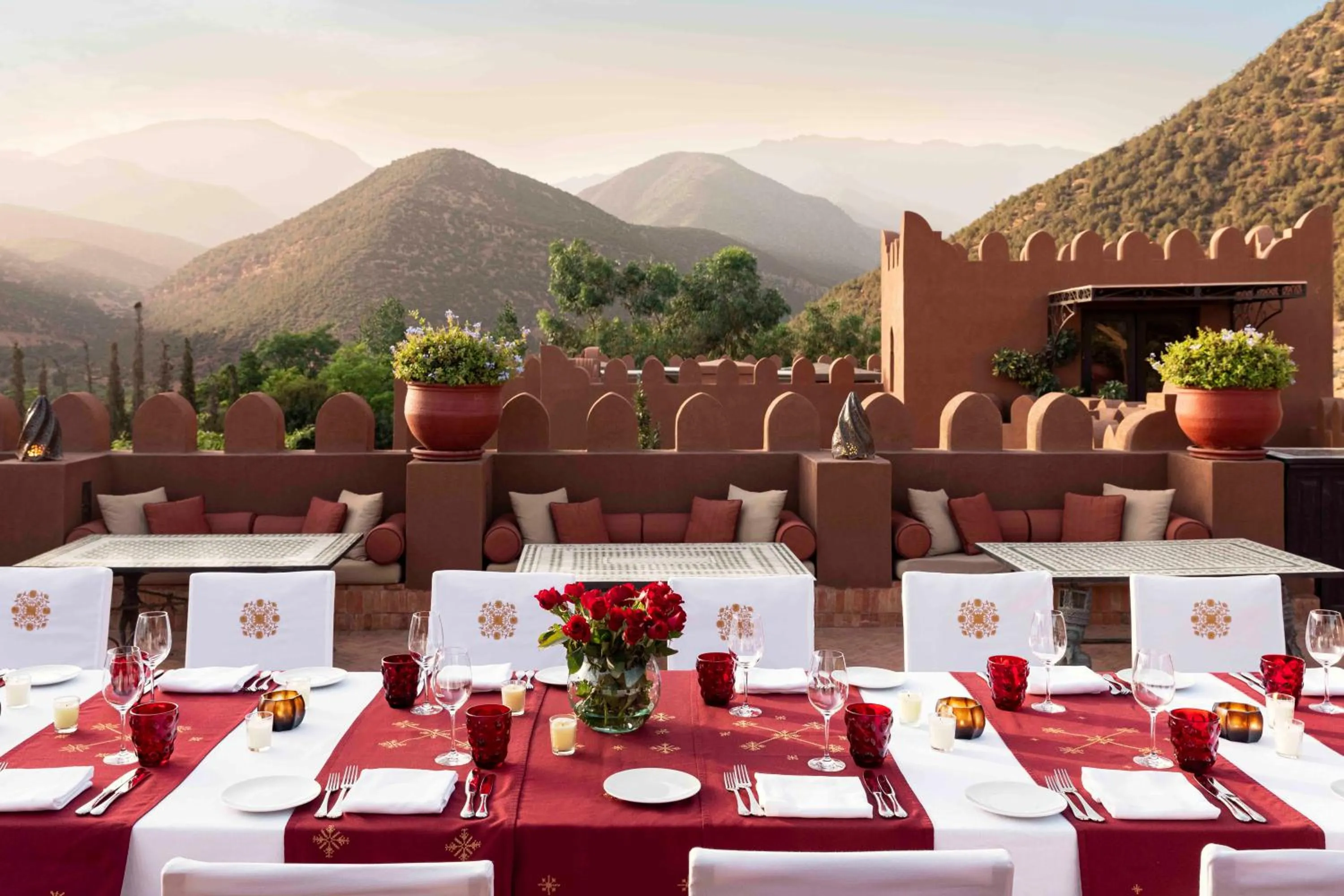 Restaurant/places to eat in Kasbah Tamadot - Sir Richard Branson's Moroccan Retreat