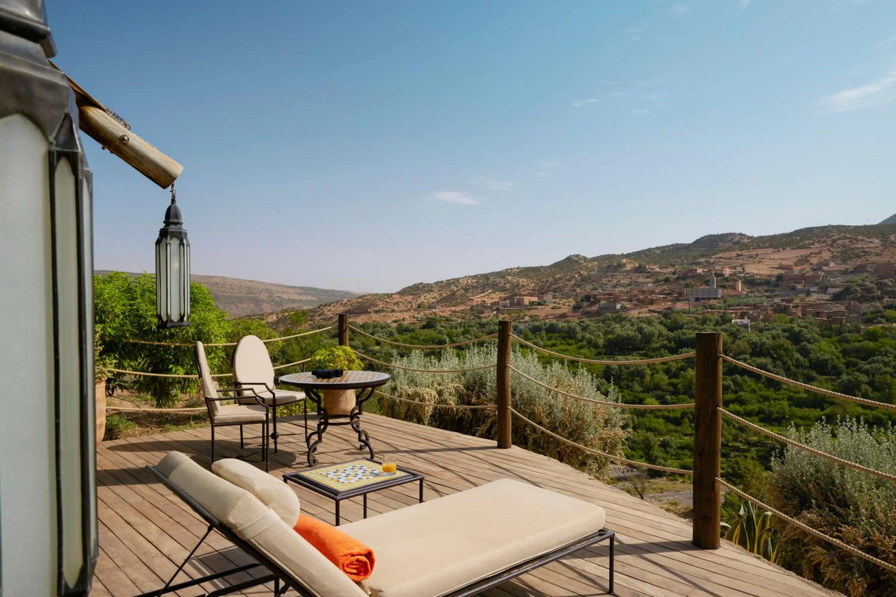 Natural landscape in Kasbah Tamadot - Sir Richard Branson's Moroccan Retreat