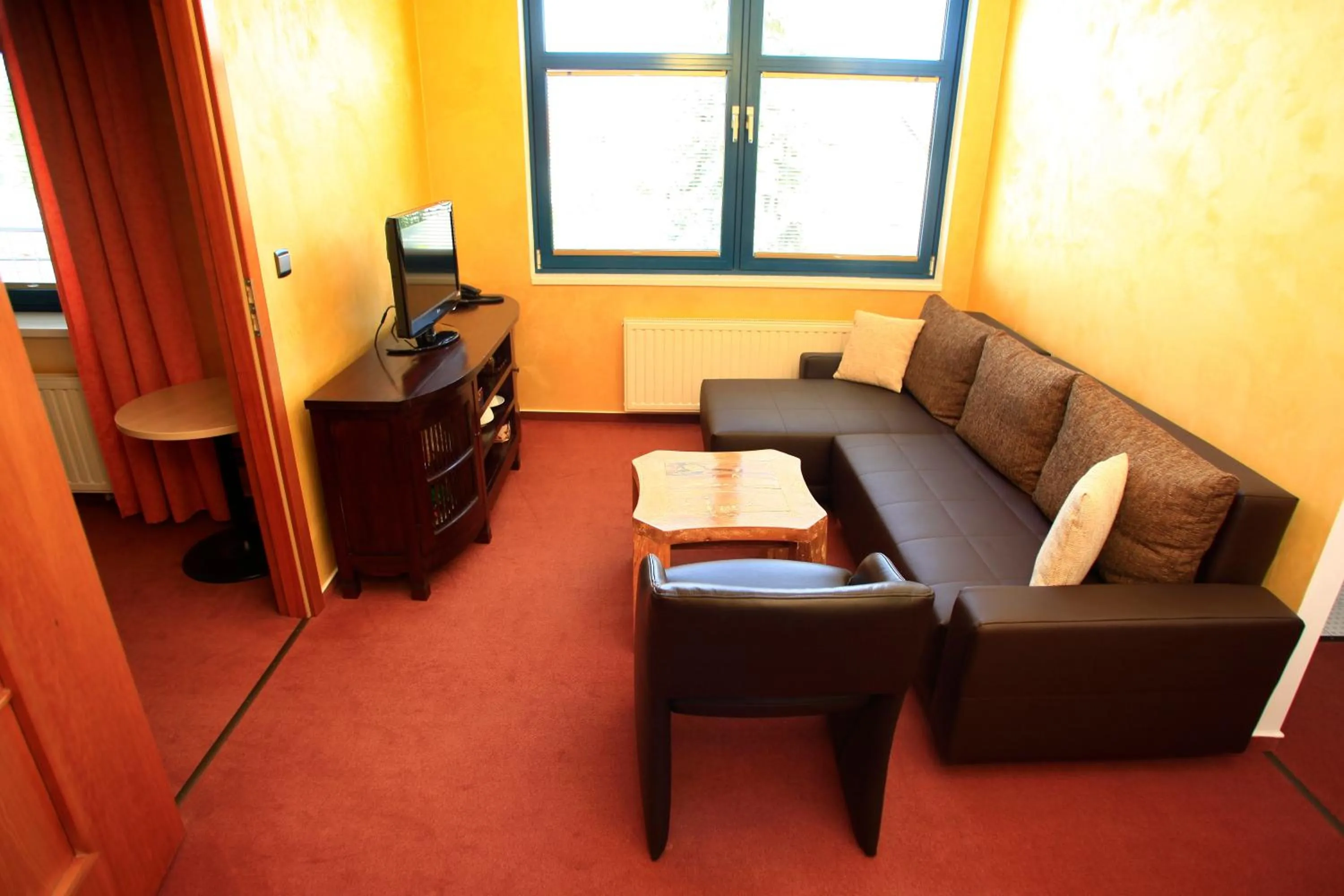 Seating area in Hotel Conti