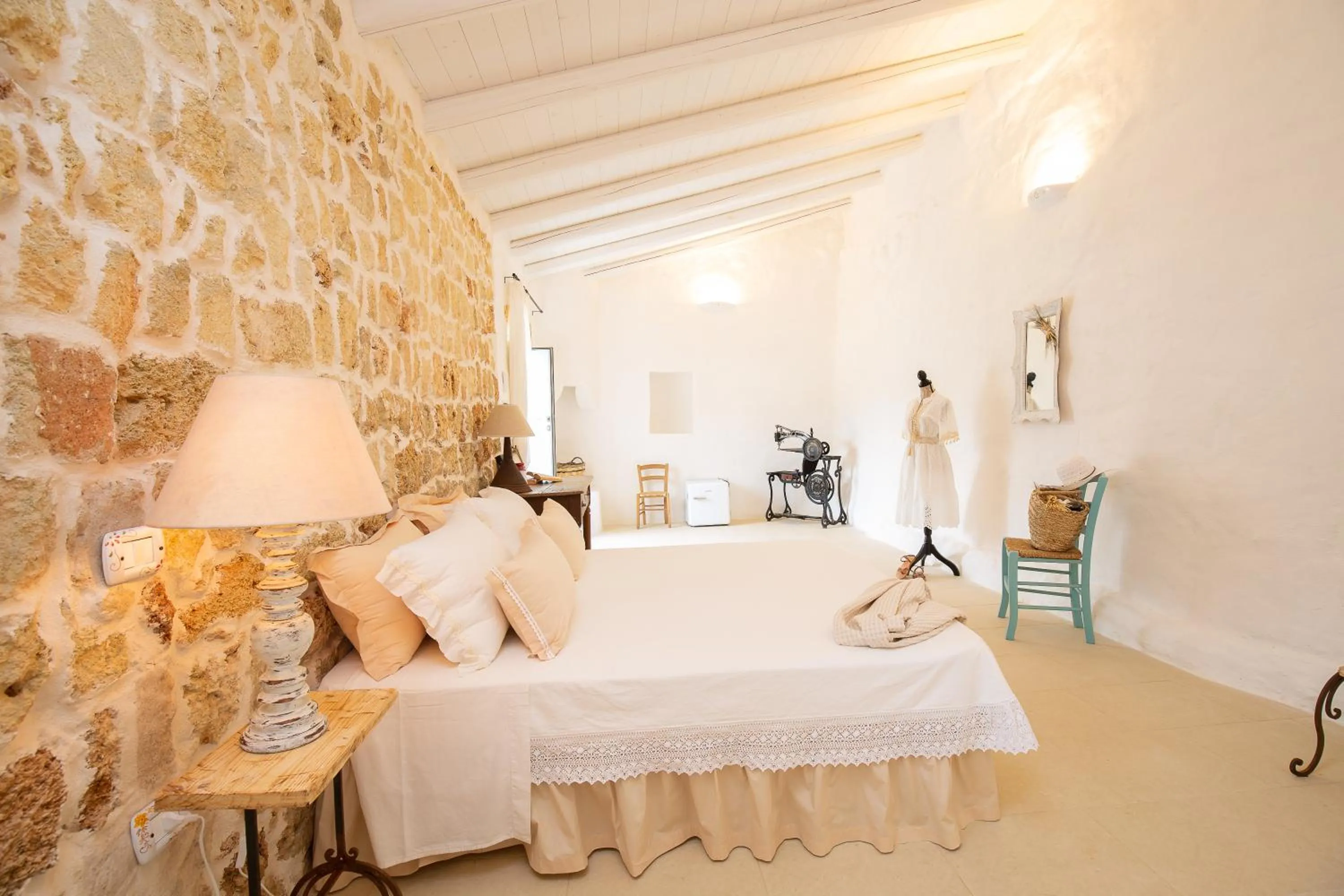 Bedroom, Bed in Masseria Violante Boutique Hotel