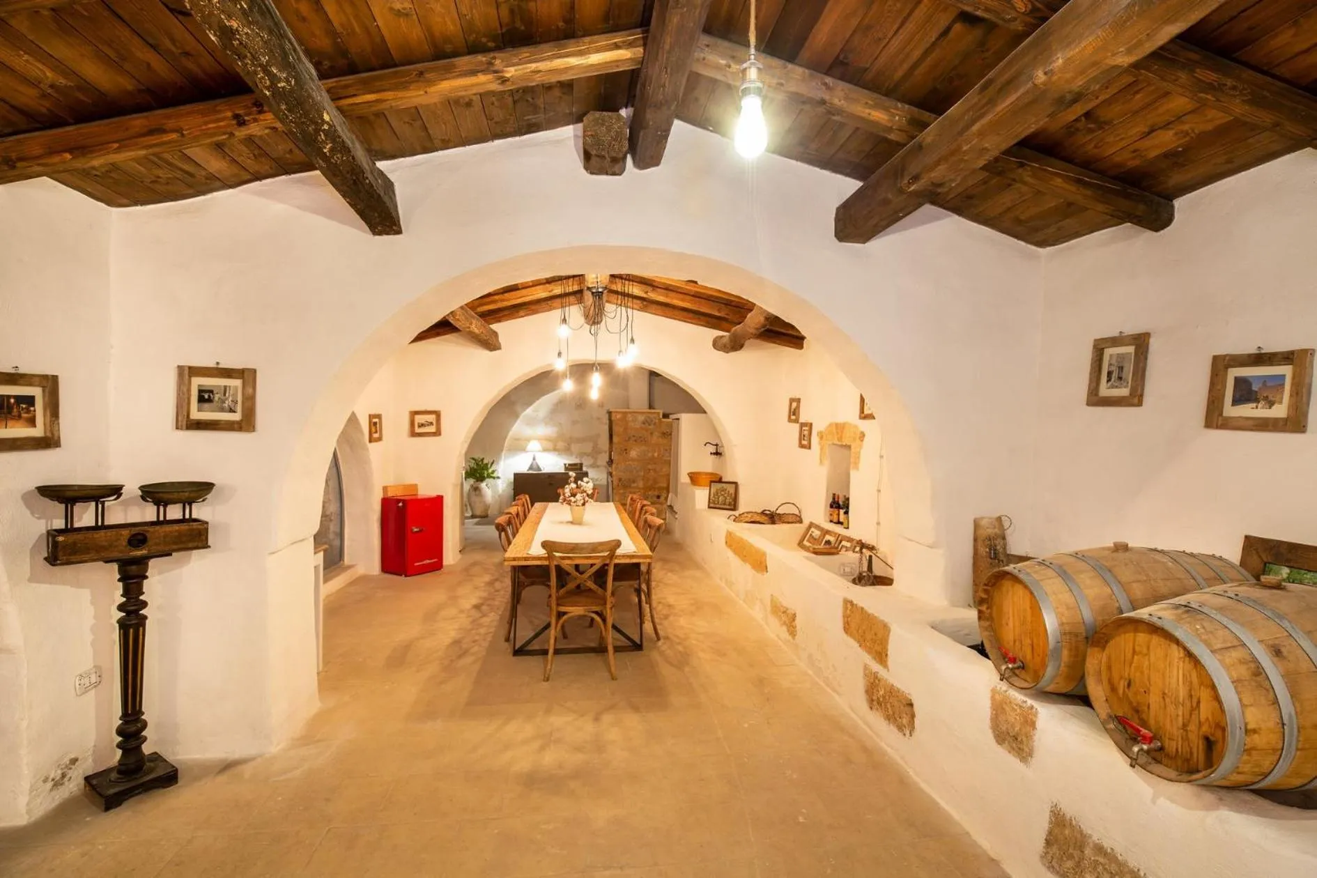 Living room in Masseria Violante Boutique Hotel