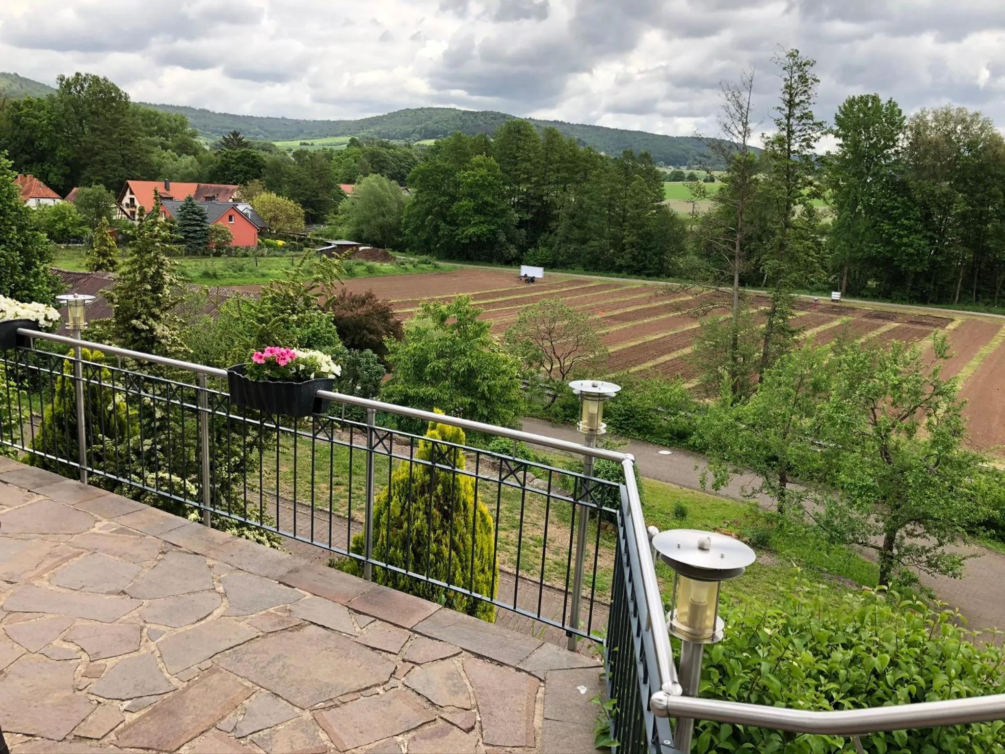 View (from property/room) in Hofgut Langenborn Wohnen auf Zeit möblierte Apartments Aschaffenburg Alzenau Frankfurt