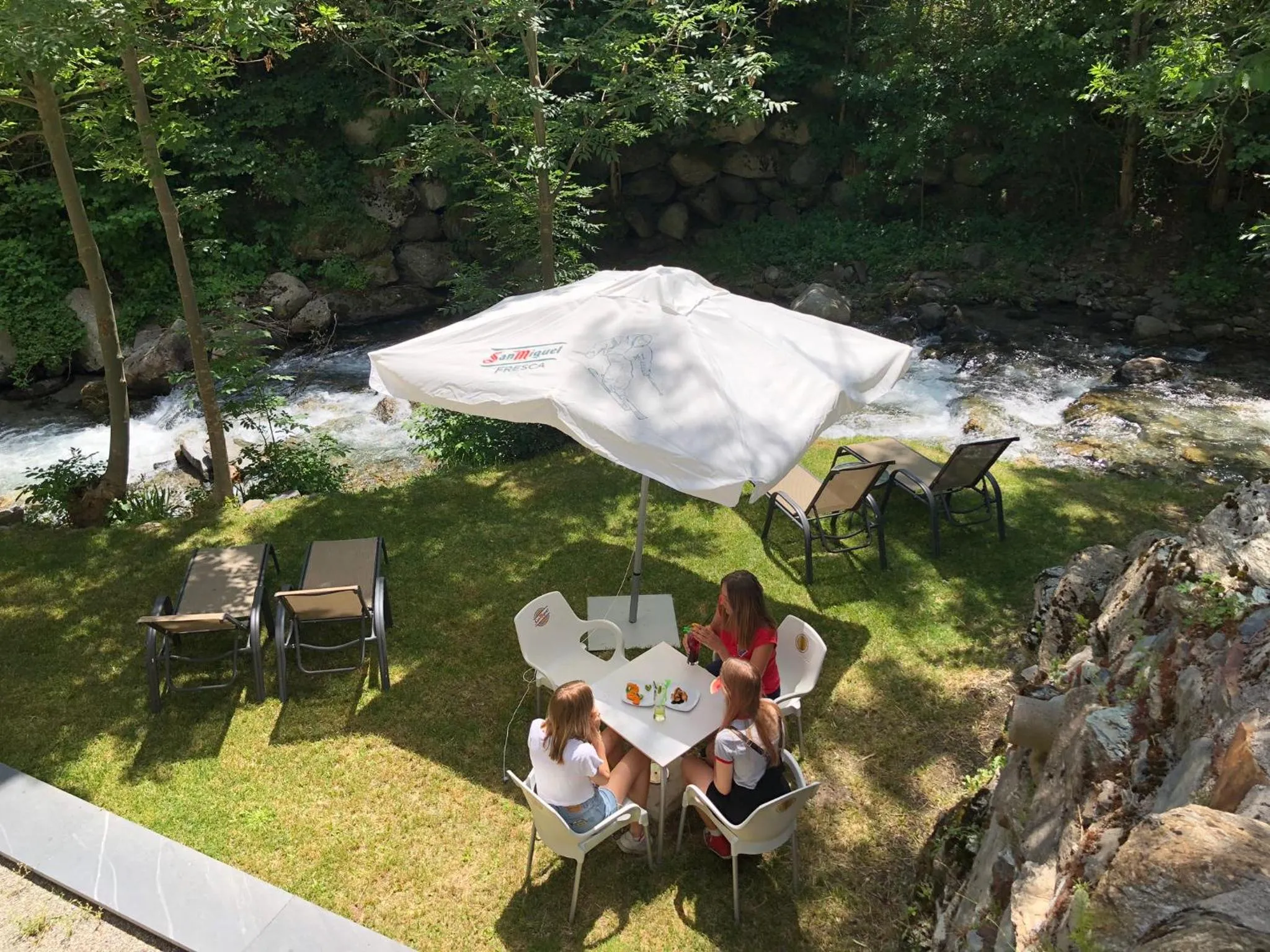 Garden in Hotel Palarine