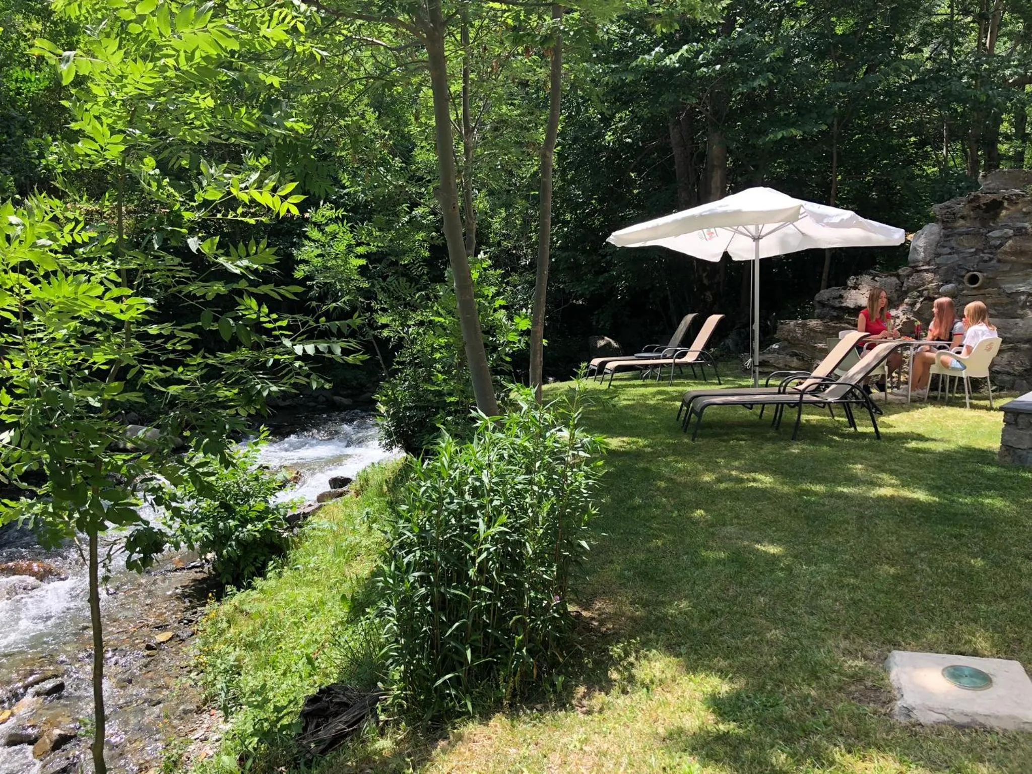 Garden in Hotel Palarine