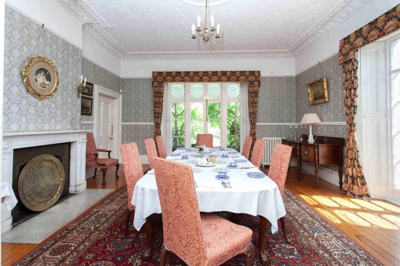 Dining area in Hollybank House