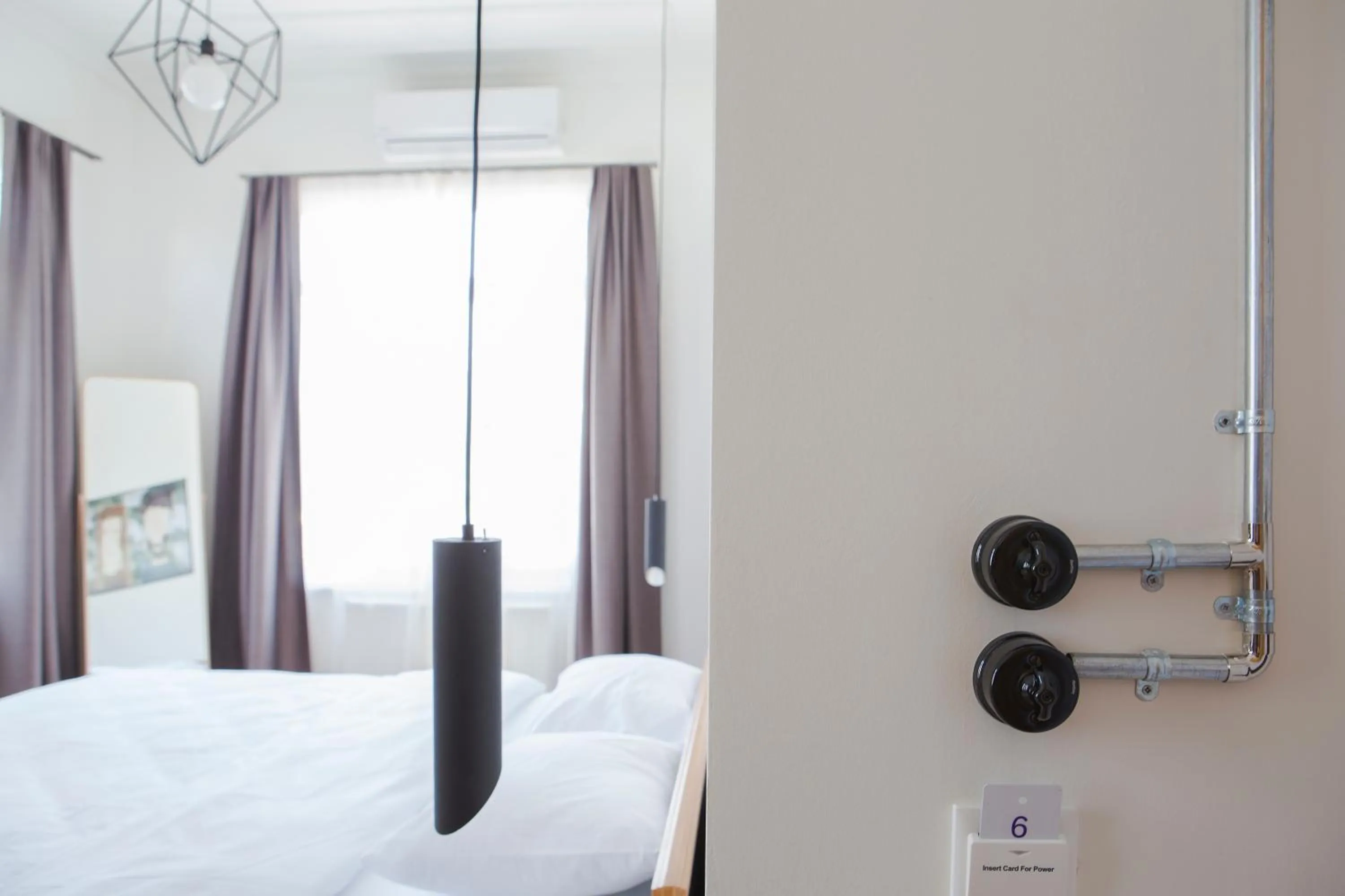 Decorative detail, Bed in Serguzest Otel