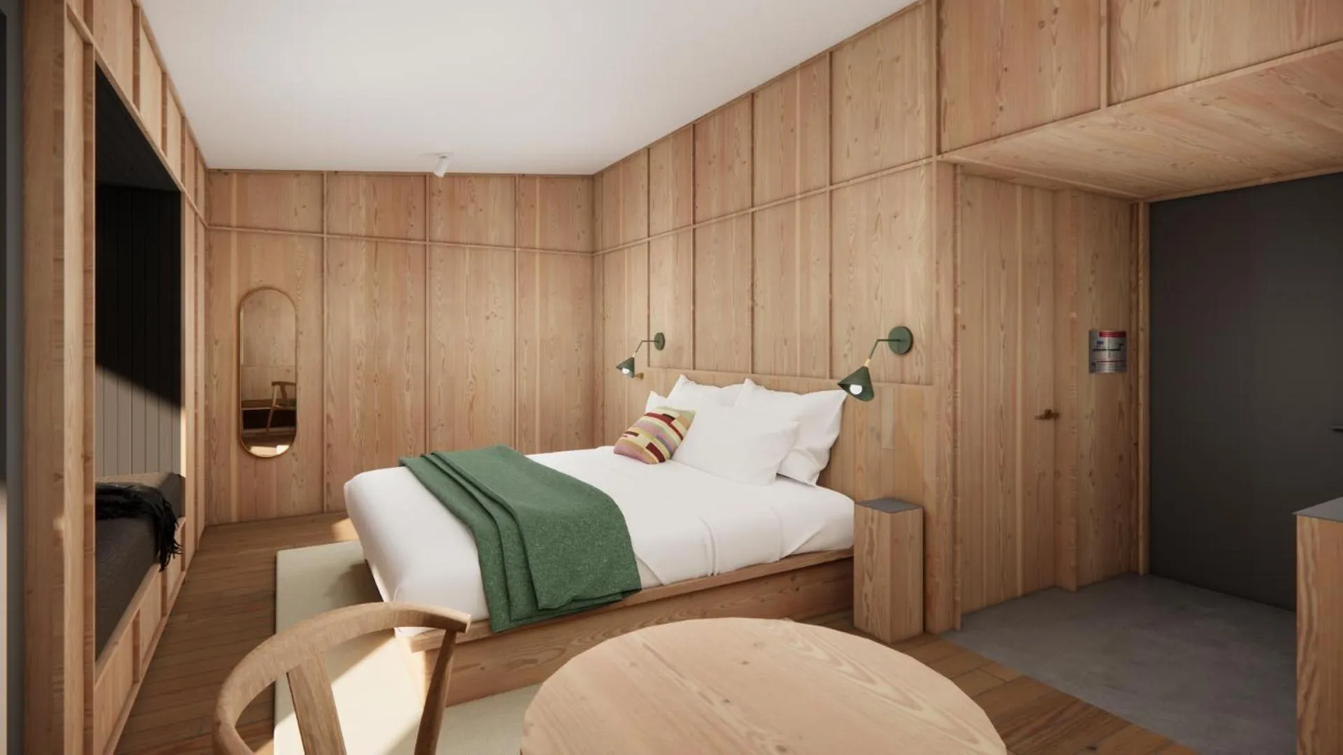 Bed in Beatnik Hotel