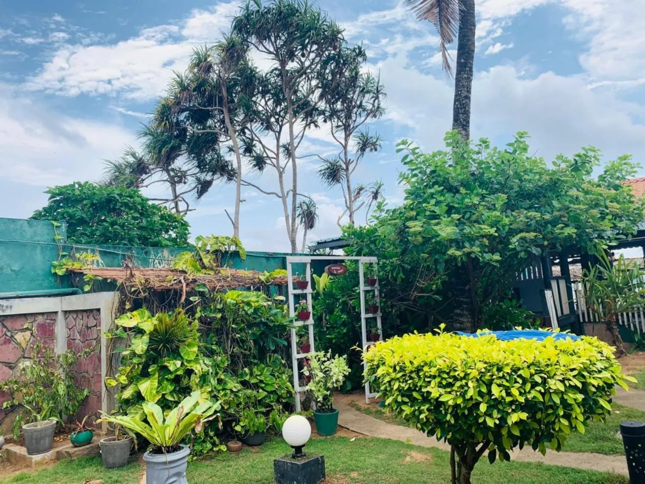 Garden view in Janus Paradise Rest