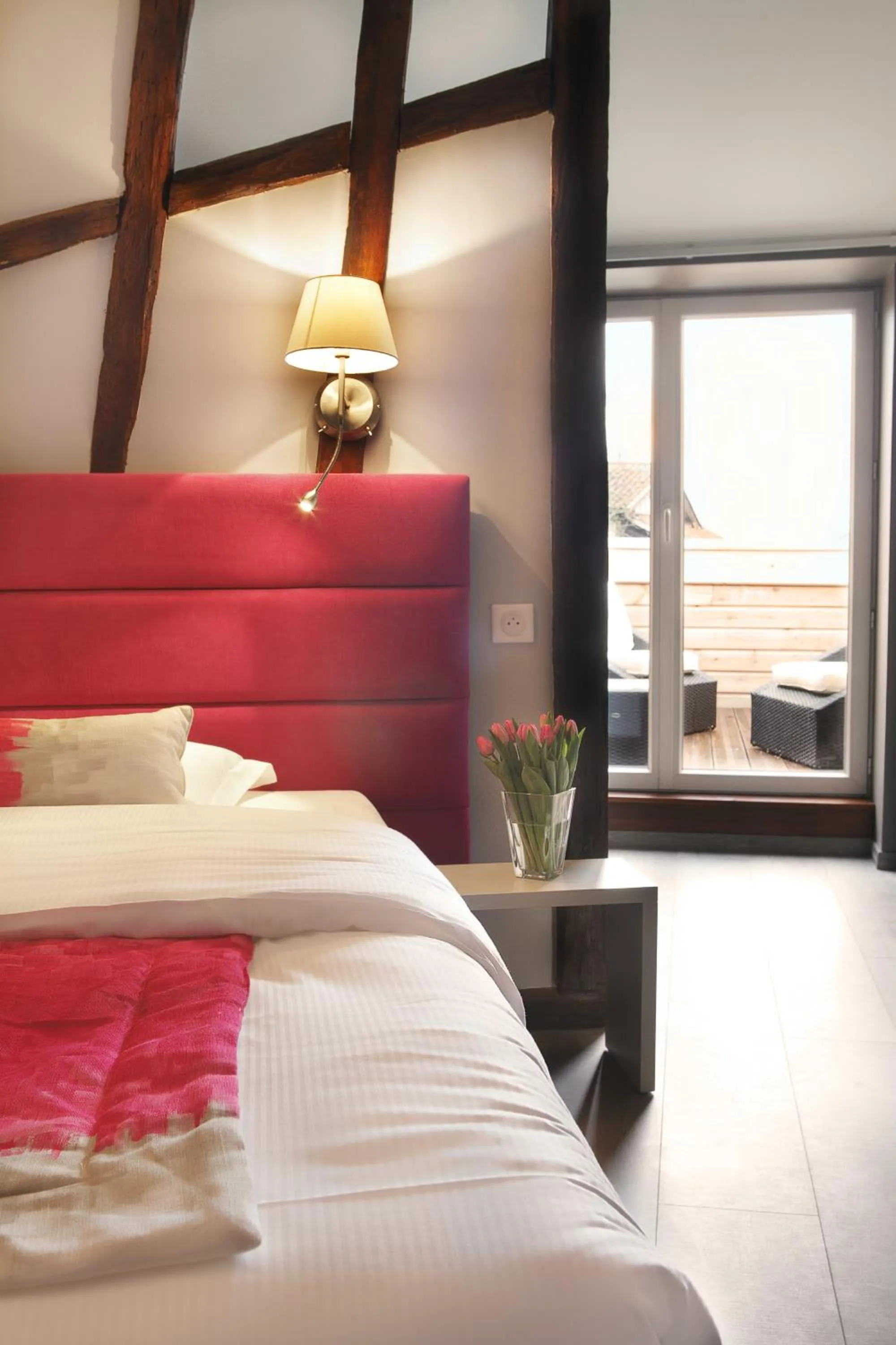 Bedroom, Bed in Auberge Bressane de Buellas