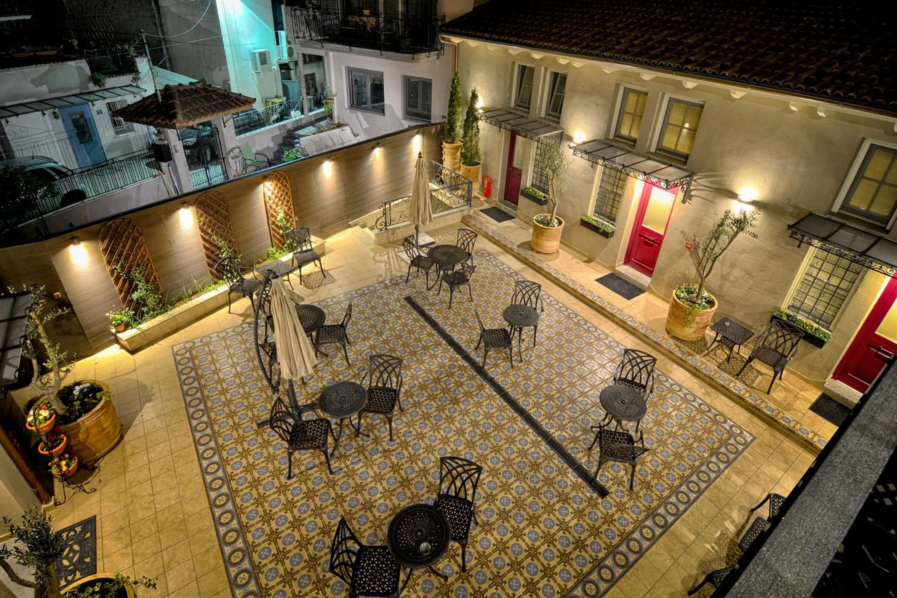 Patio in Hotel Antique