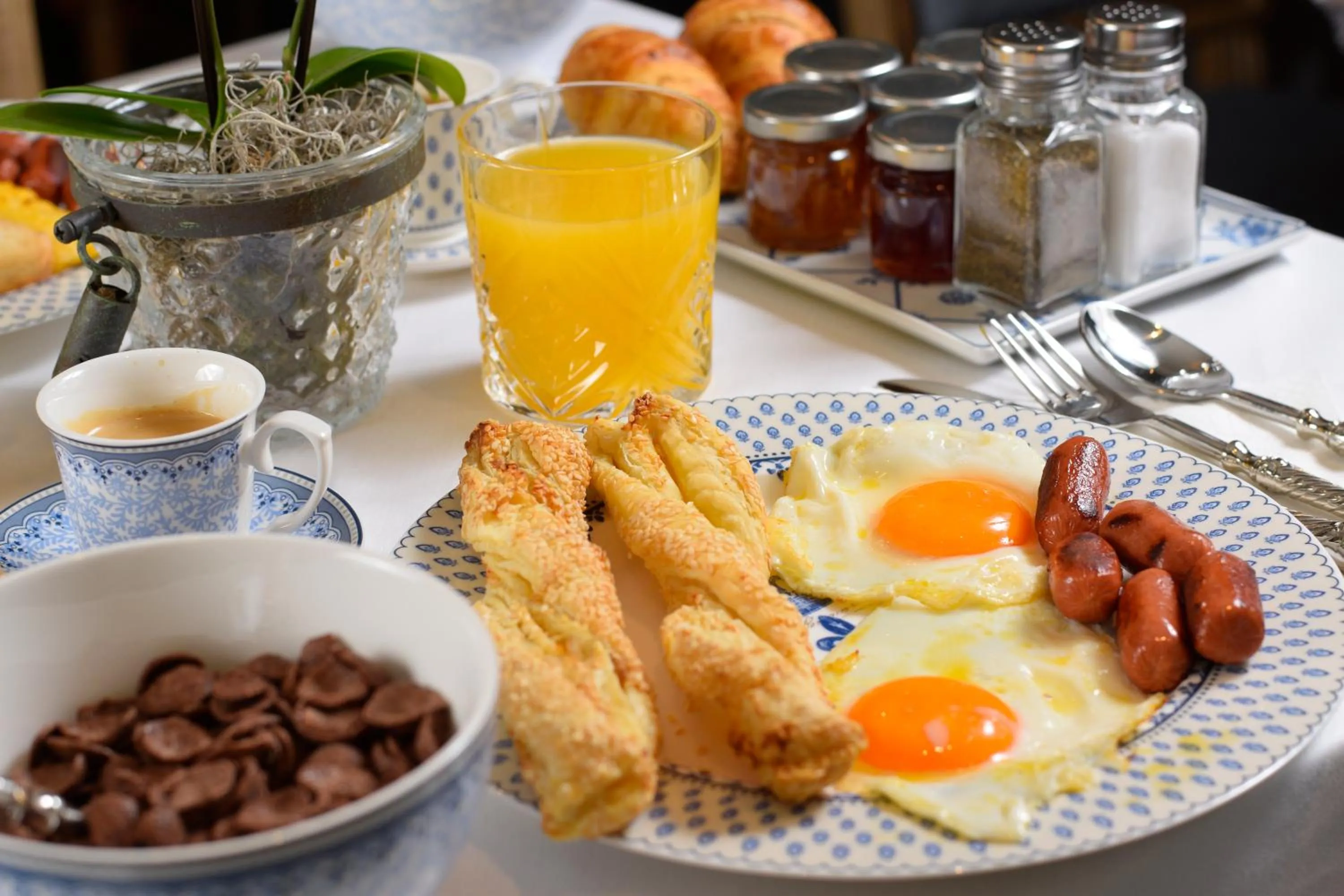 Food close-up in Hotel Antique