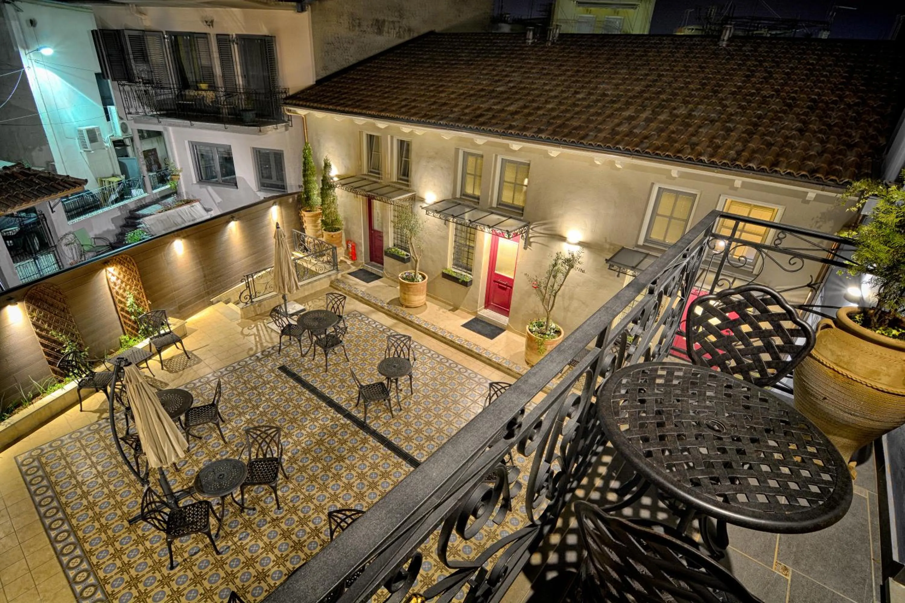 Patio in Hotel Antique