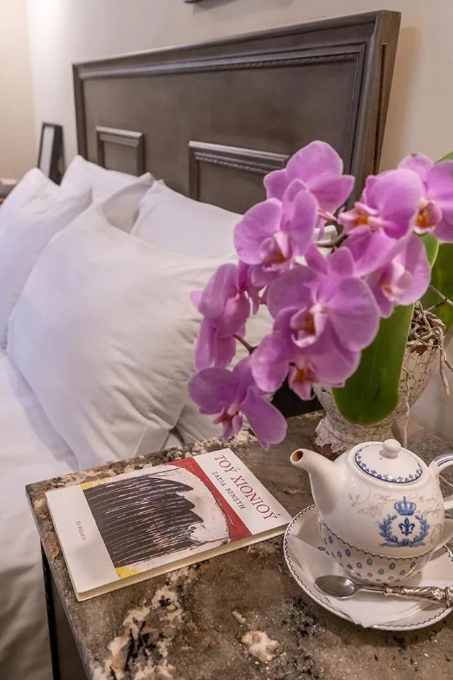 Bed in Hotel Antique