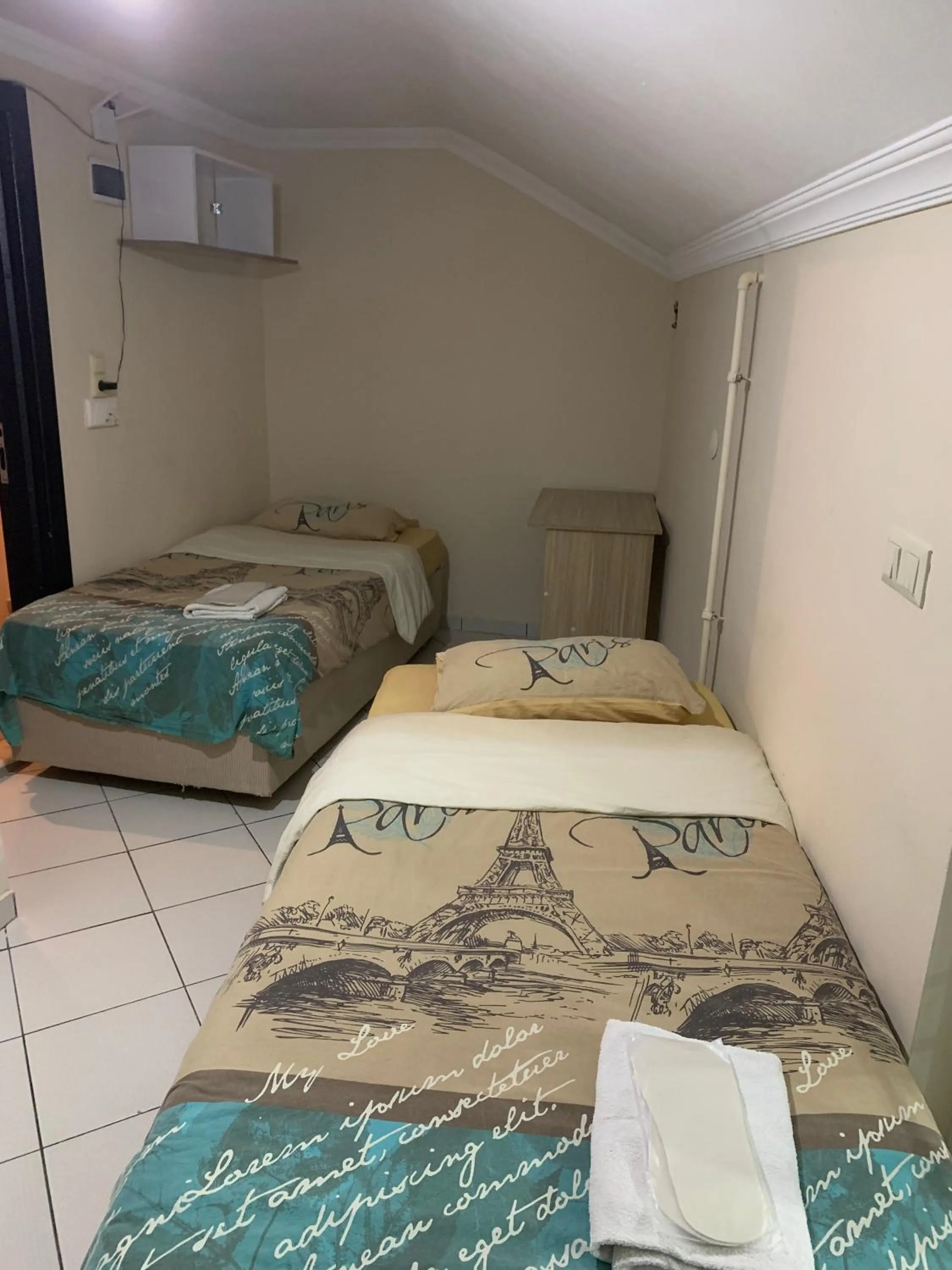 Bed in NURALP APART OTEL - Trabzon