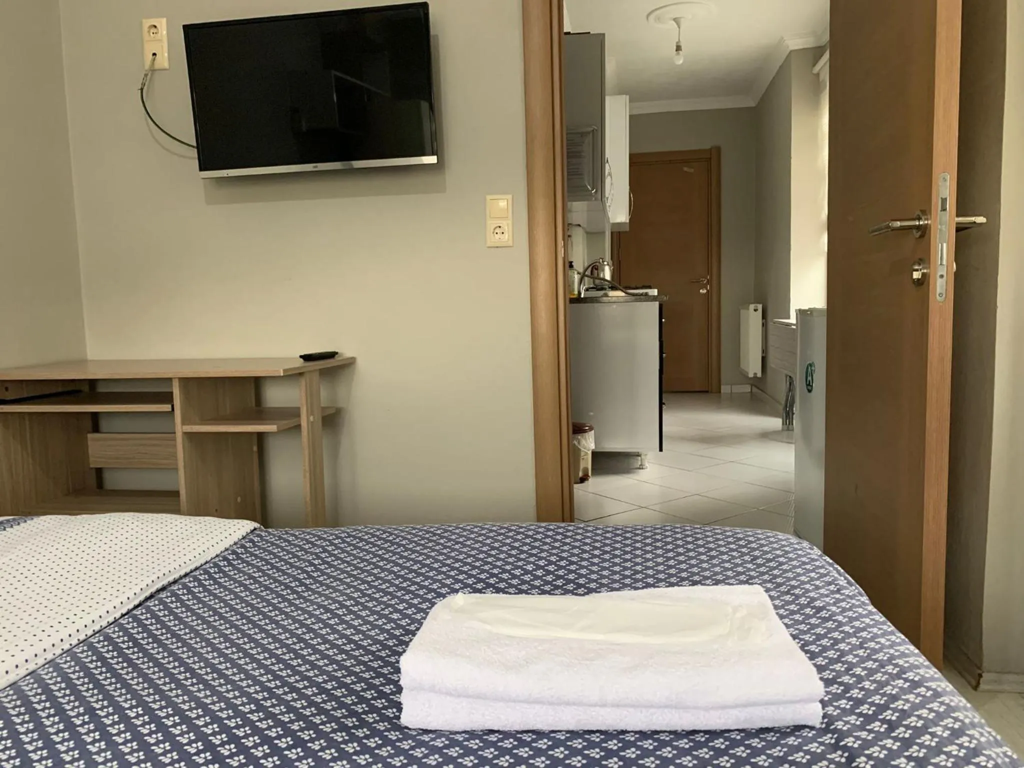 Bed in NURALP APART OTEL - Trabzon