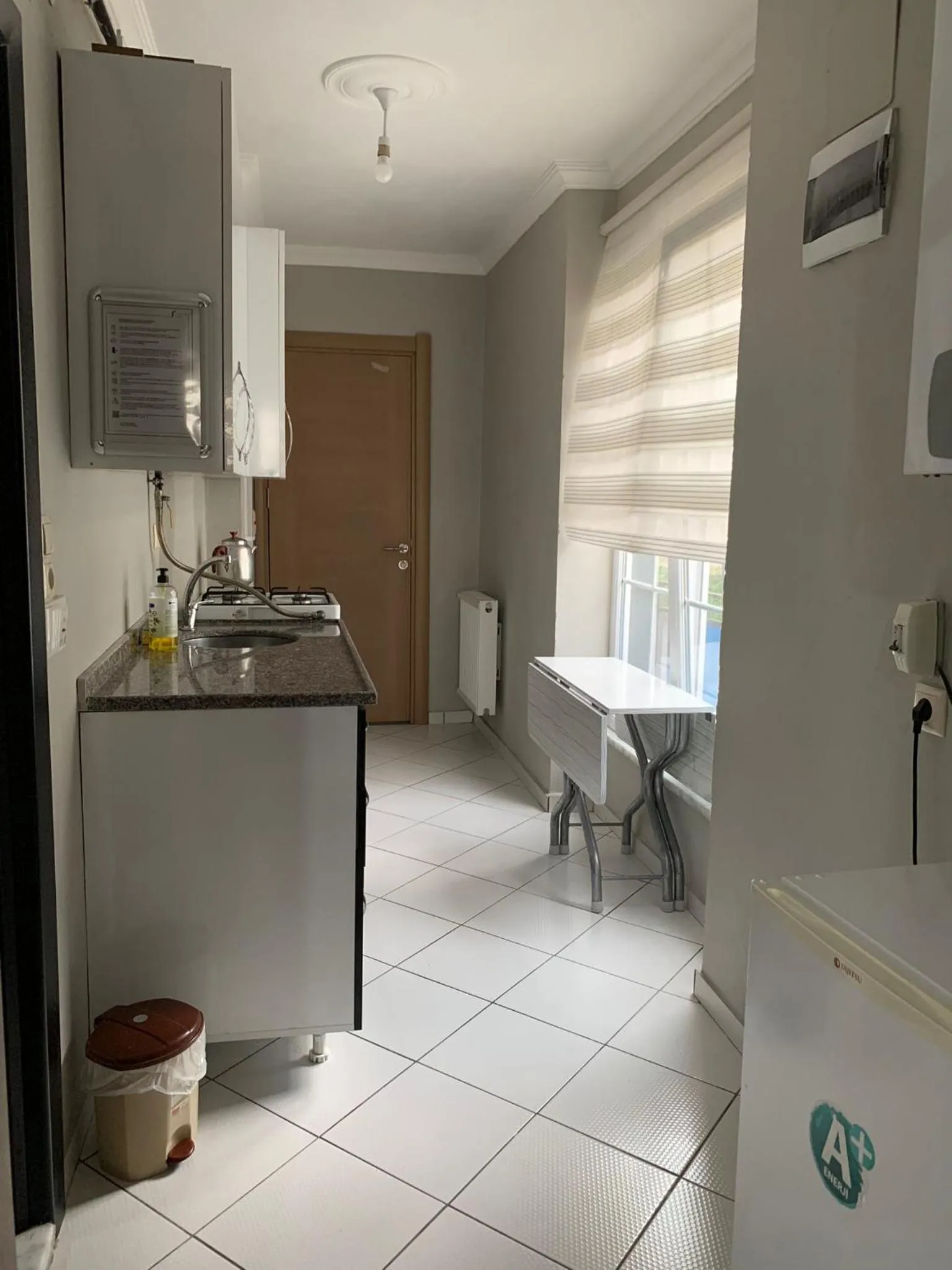 Kitchen or kitchenette in NURALP APART OTEL - Trabzon