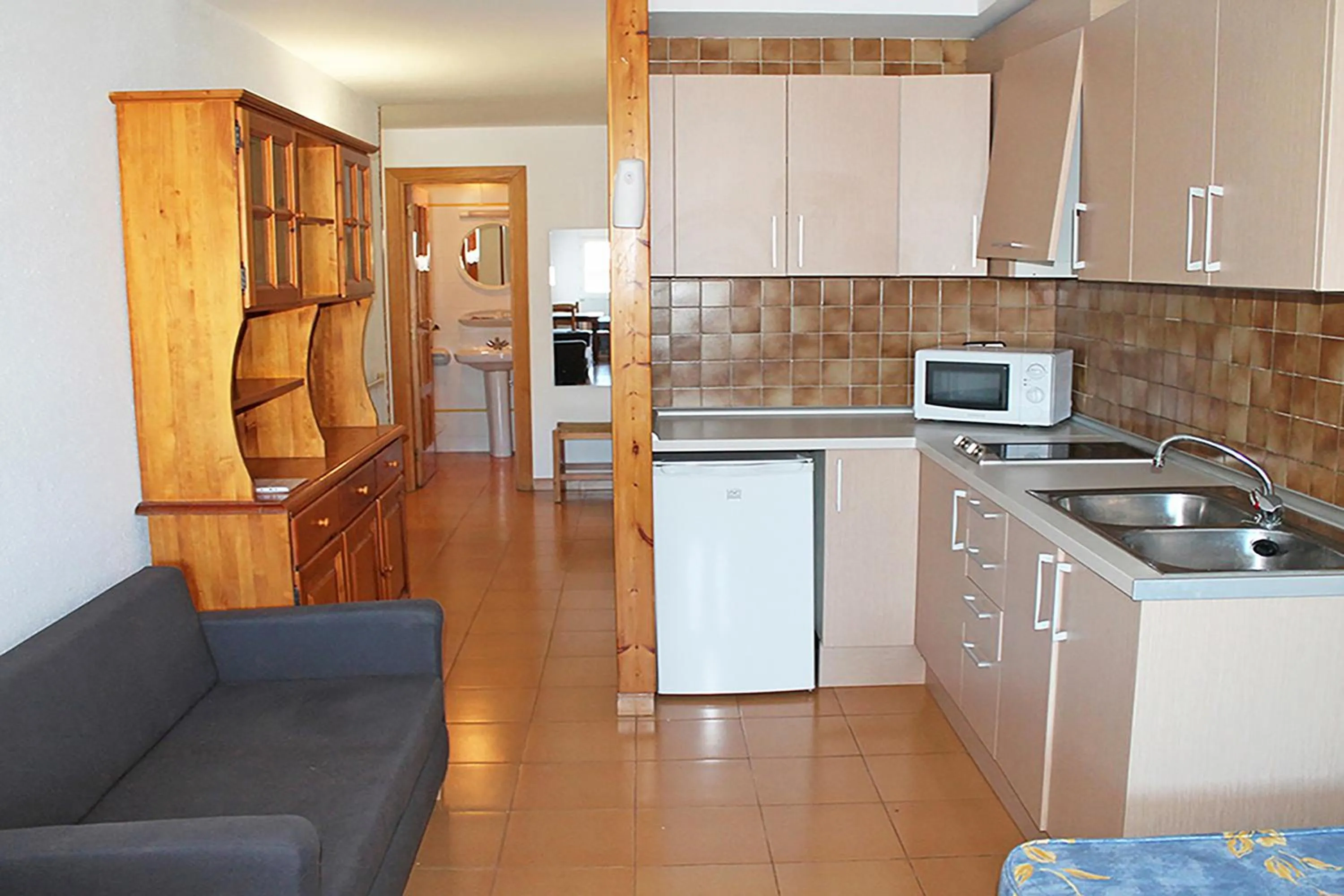 Kitchen or kitchenette in Estudis Turístics Cims Pas 3000