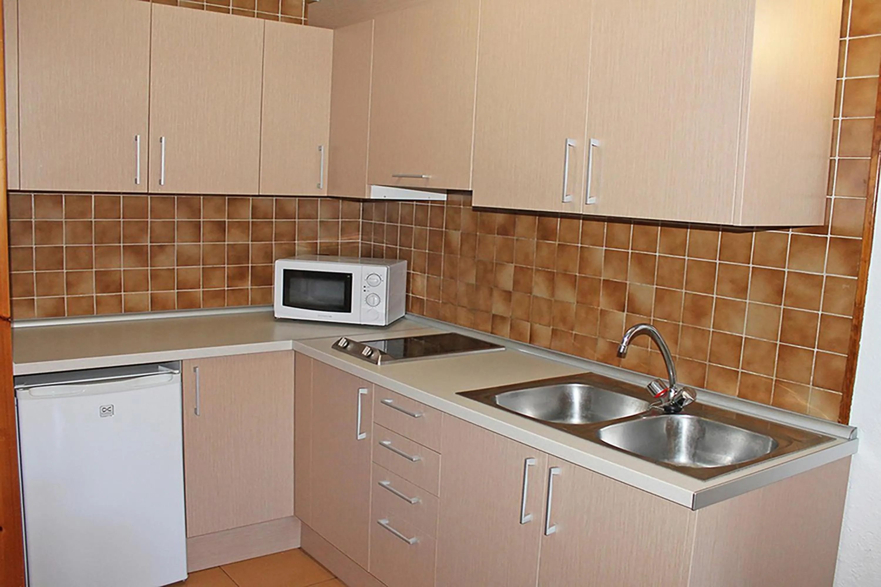 Kitchen or kitchenette in Estudis Turístics Cims Pas 3000