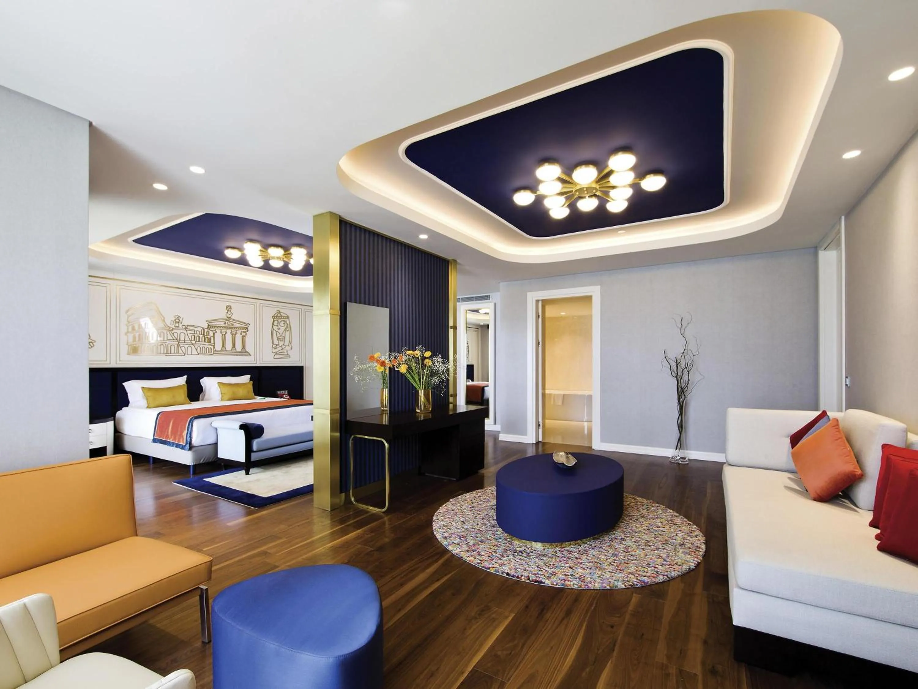 Bedroom, Bed in The Land Of Legends Kingdom Hotel - All-in Concept