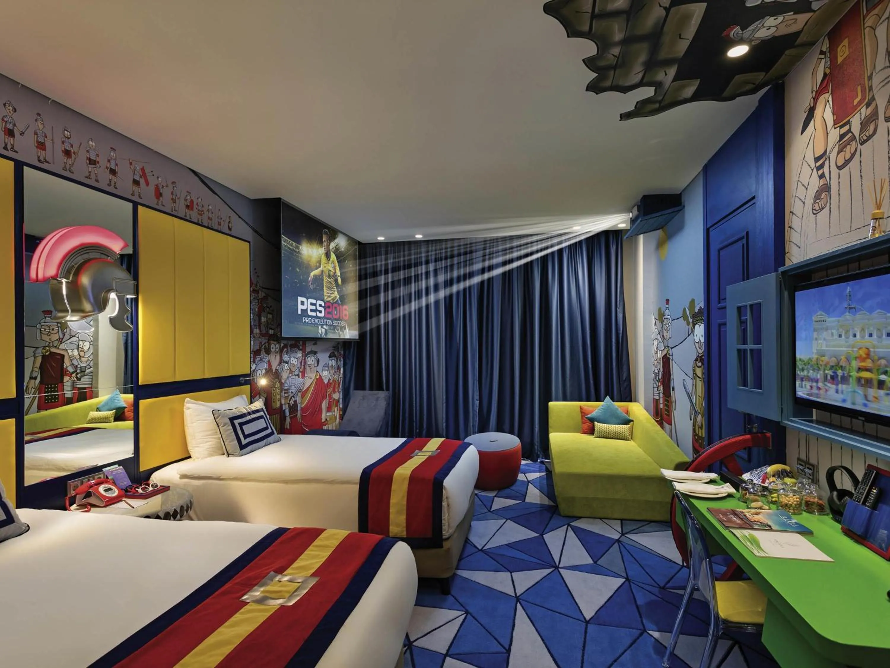 Bedroom, Bed in The Land Of Legends Kingdom Hotel - All-in Concept