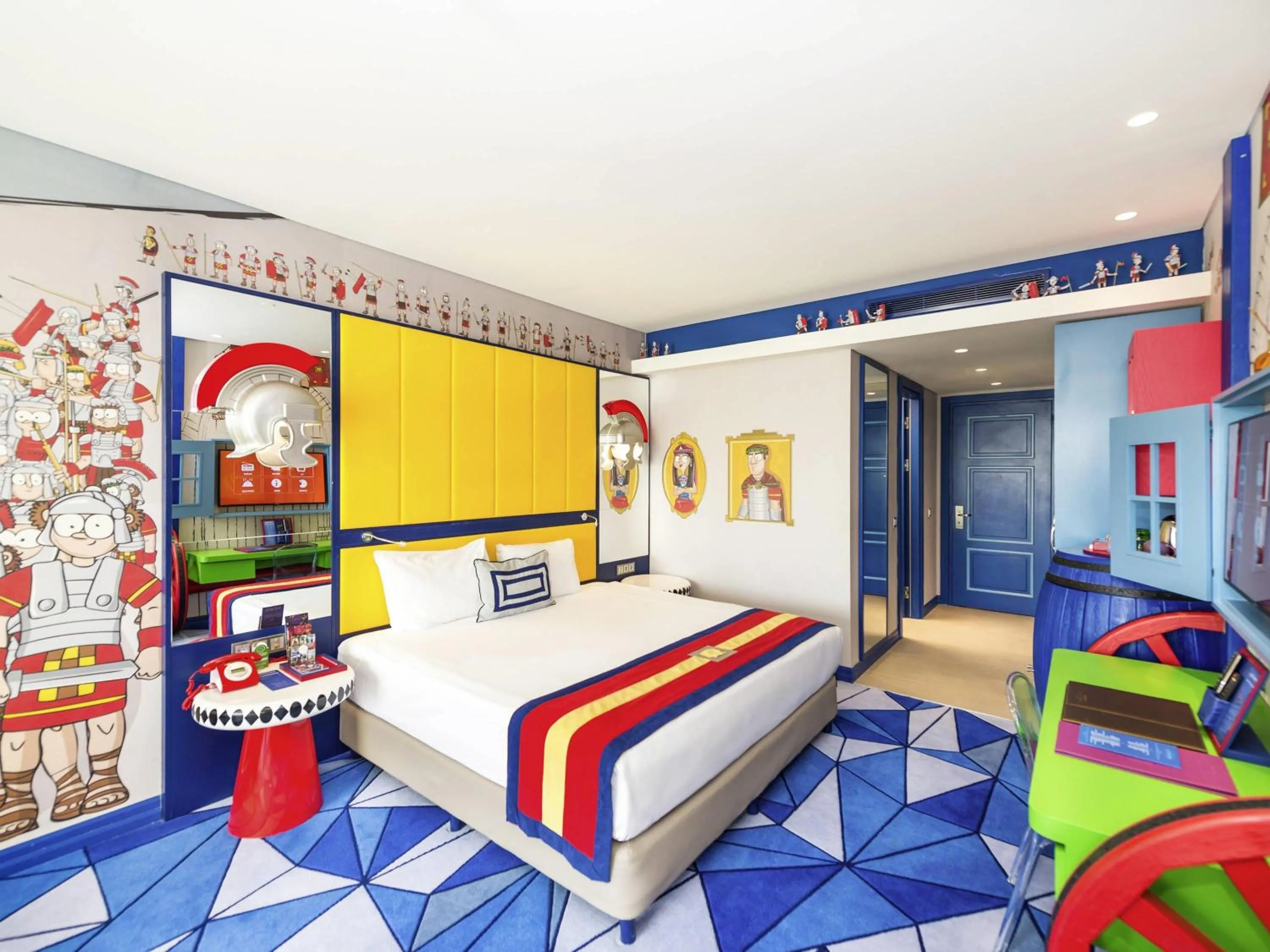 Bedroom, Bed in The Land Of Legends Kingdom Hotel - All-in Concept