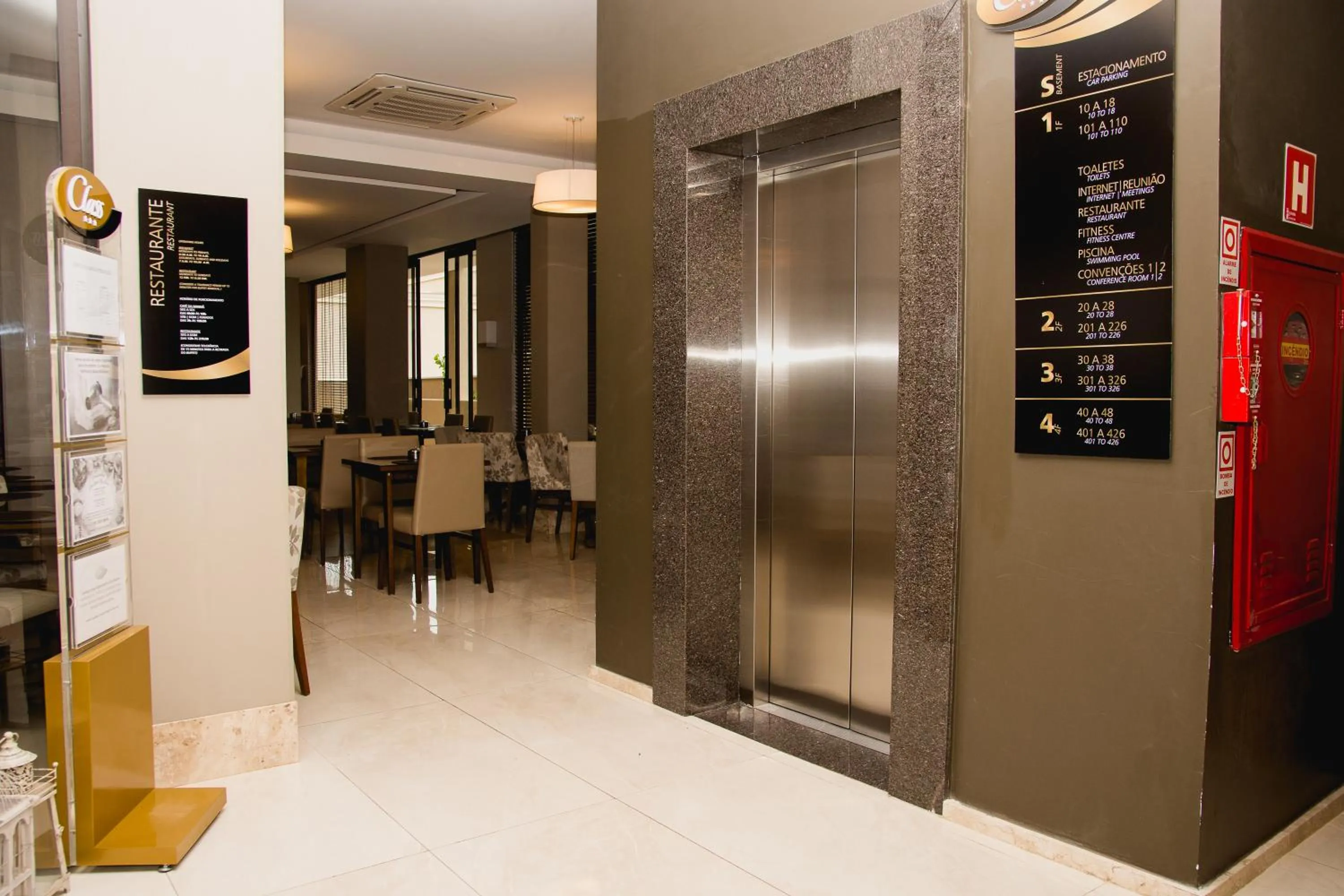 Property building in Class Hotel Rio Claro
