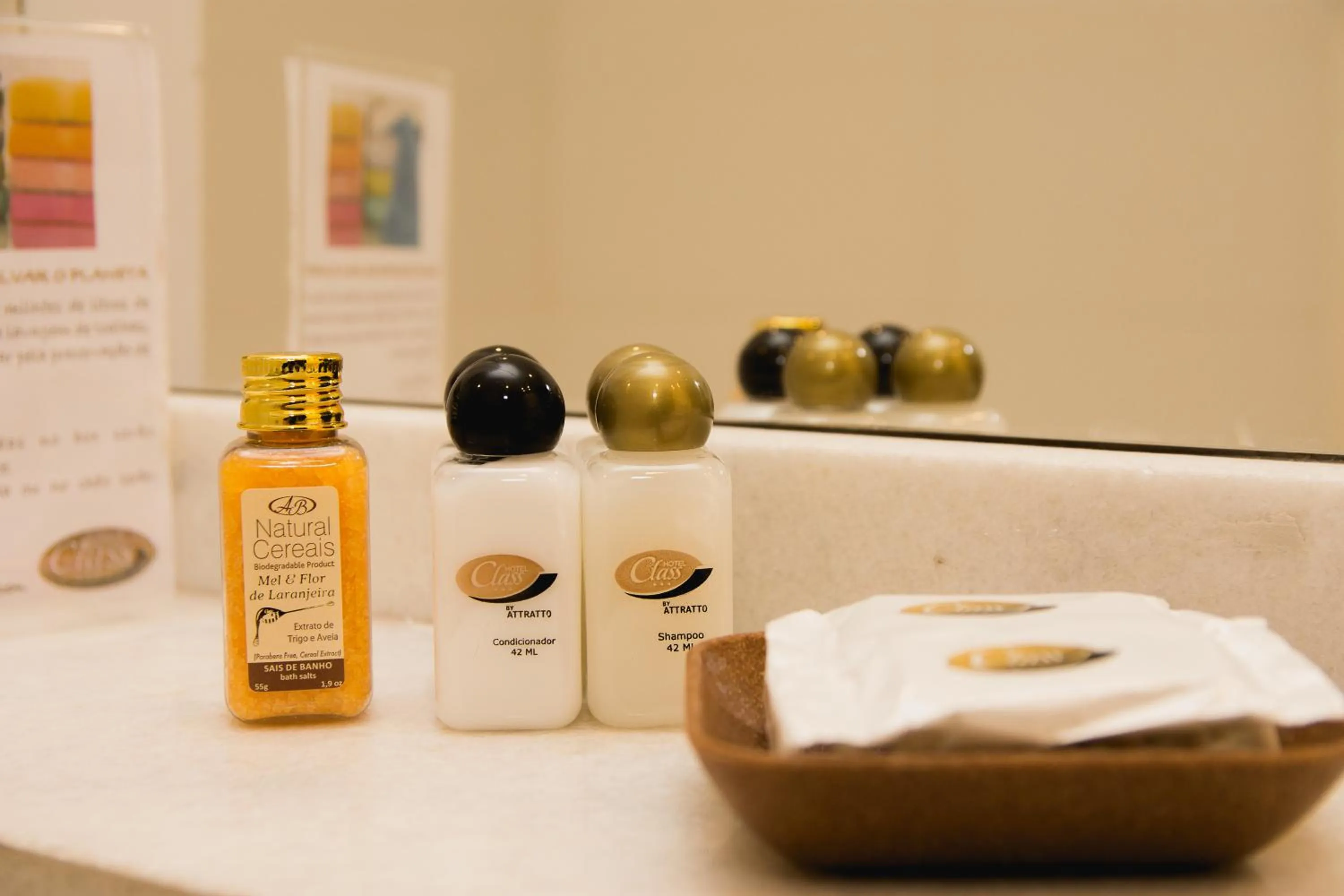 Bathroom in Class Hotel Rio Claro