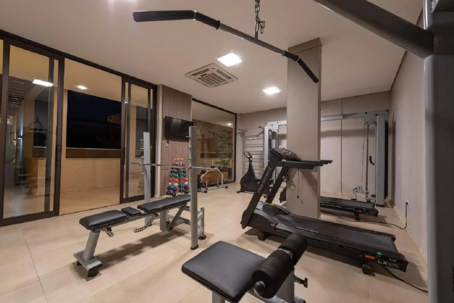 Fitness centre/facilities in Class Hotel Rio Claro