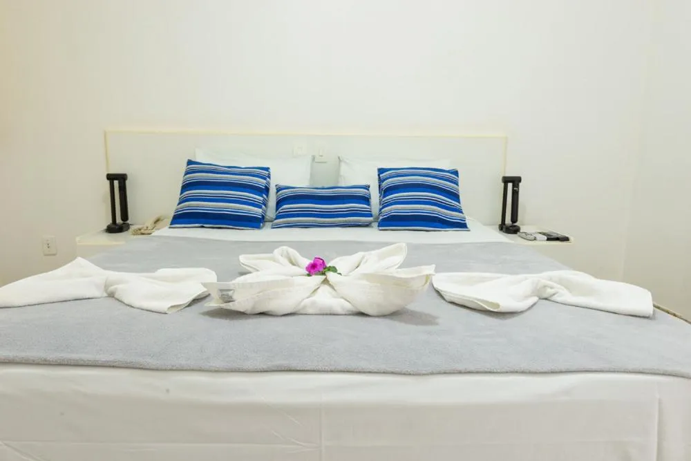 Bed in Grande Lago Hotel Gastronomia Bar