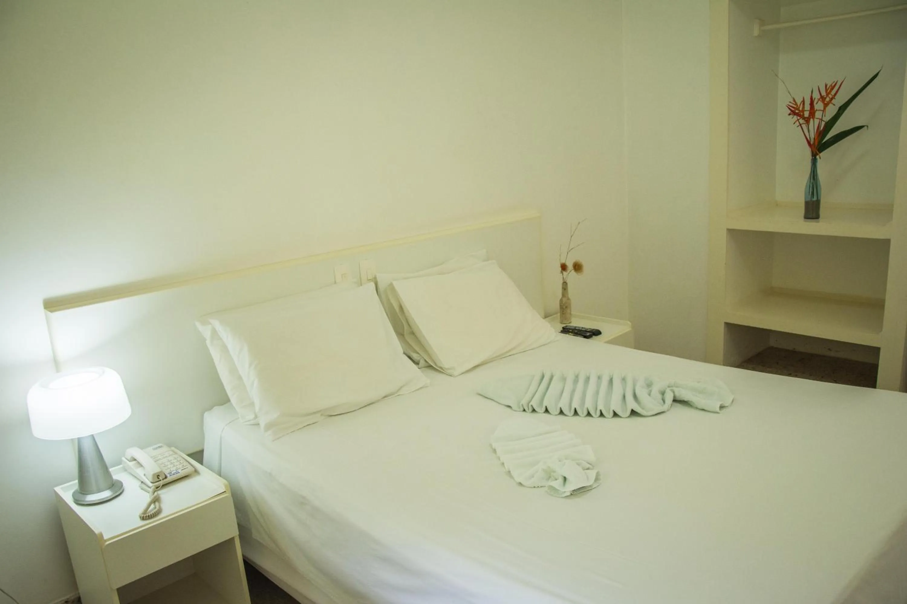 Bed in Grande Lago Hotel Gastronomia Bar